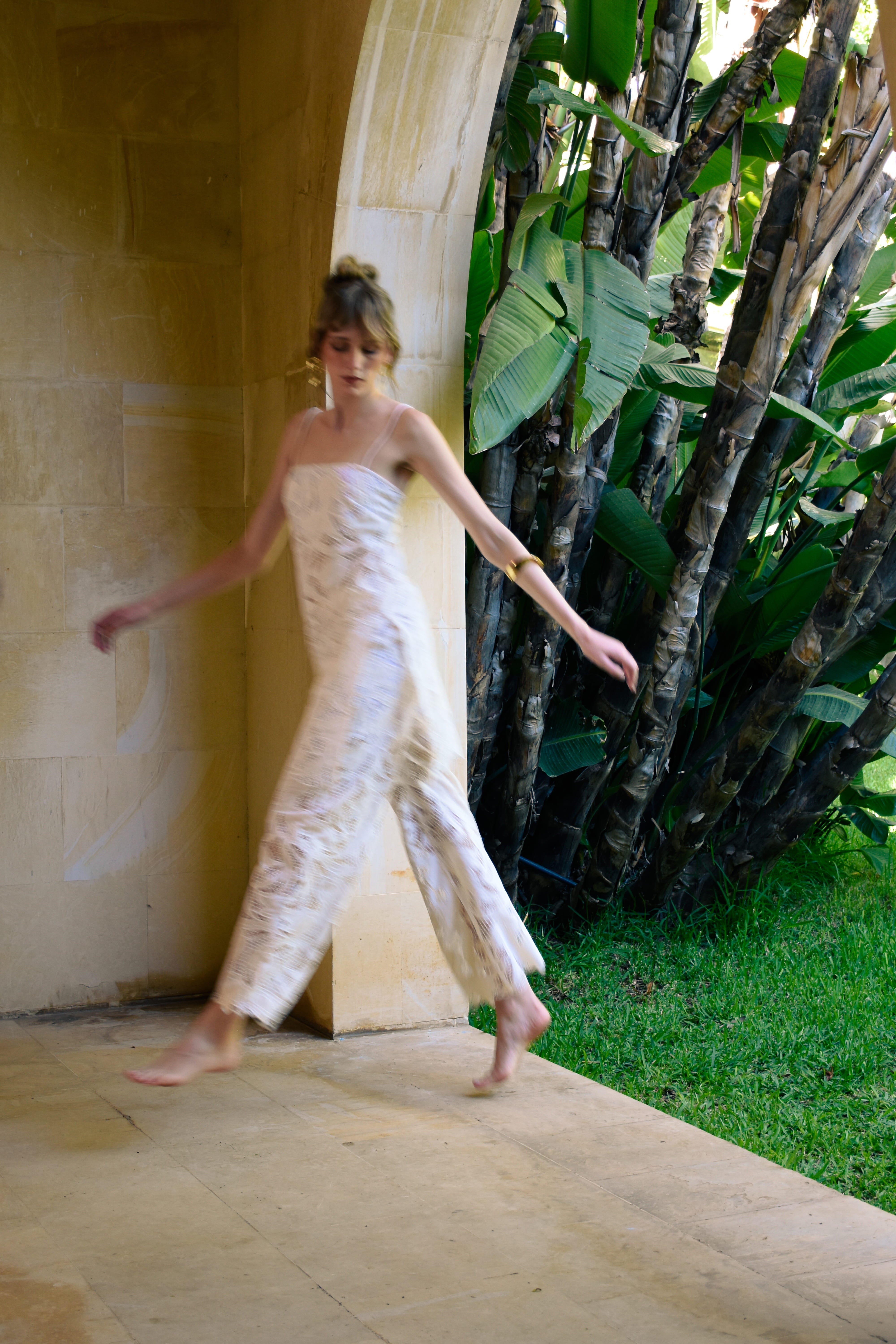 ALEJANDRO DRESS ECRU