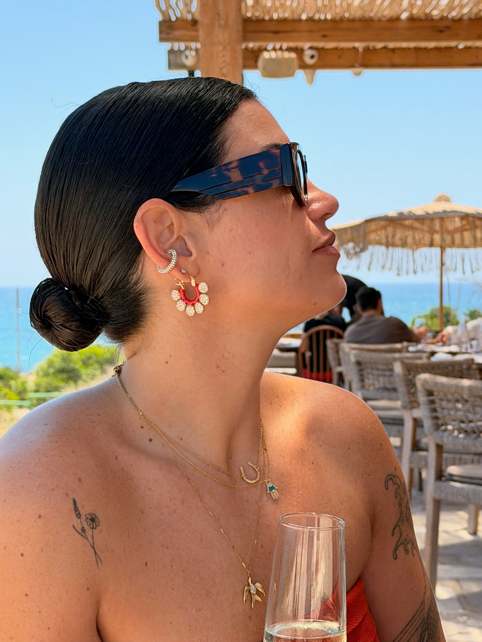 COCO EARCUFF WHITE