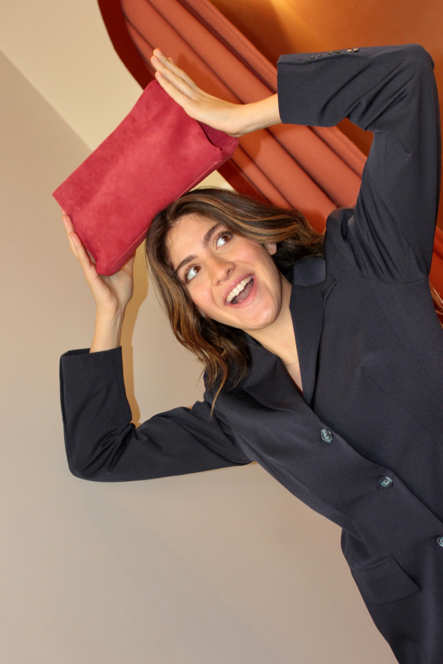 BEIRUT BLAZER GABARDINE NAVY BLUE