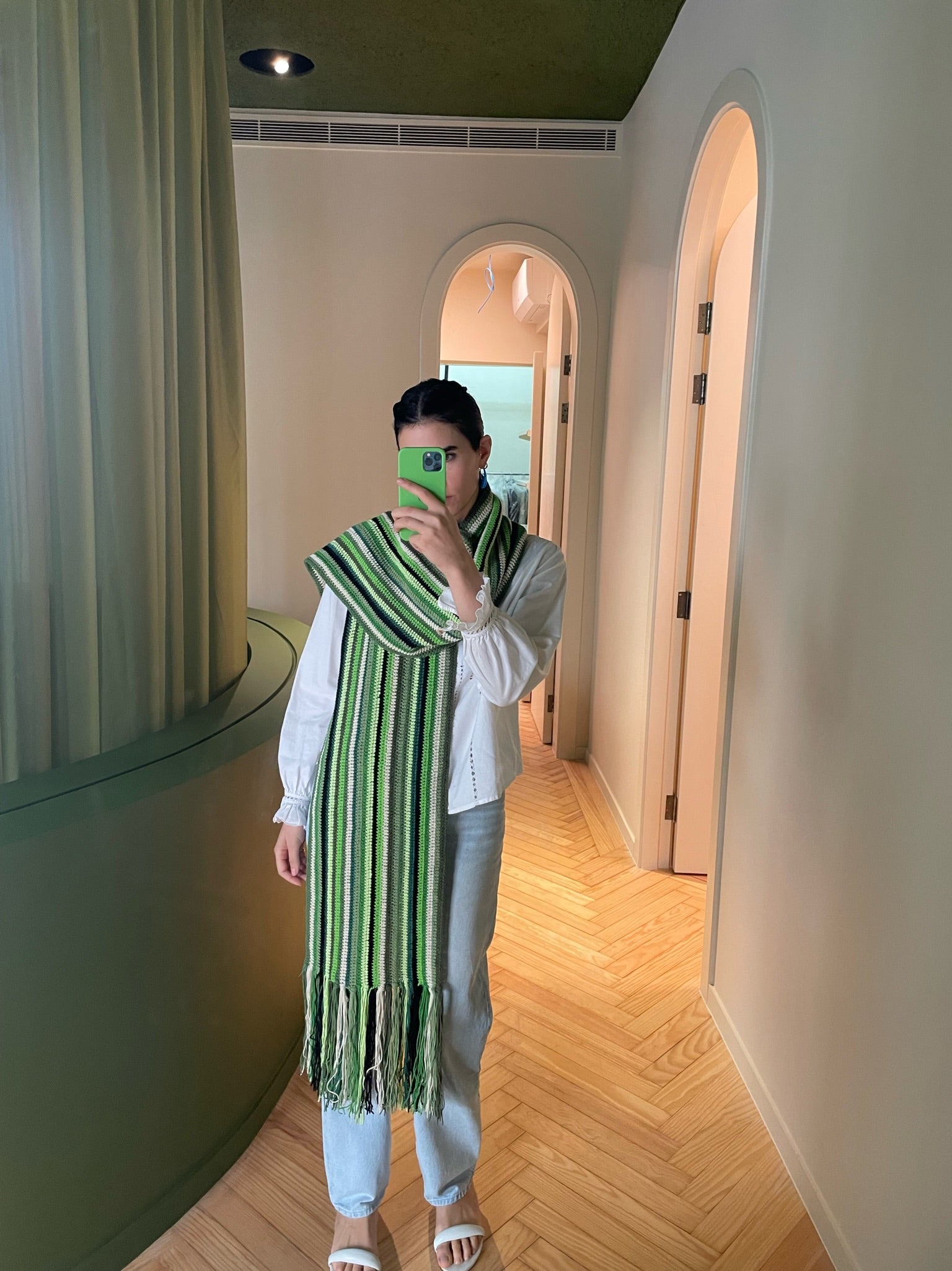 JENE SCARF GREEN