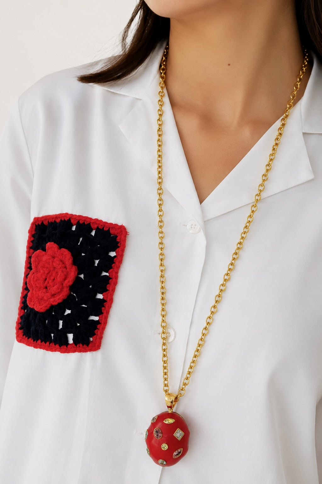 ALEA NECKLACE RED