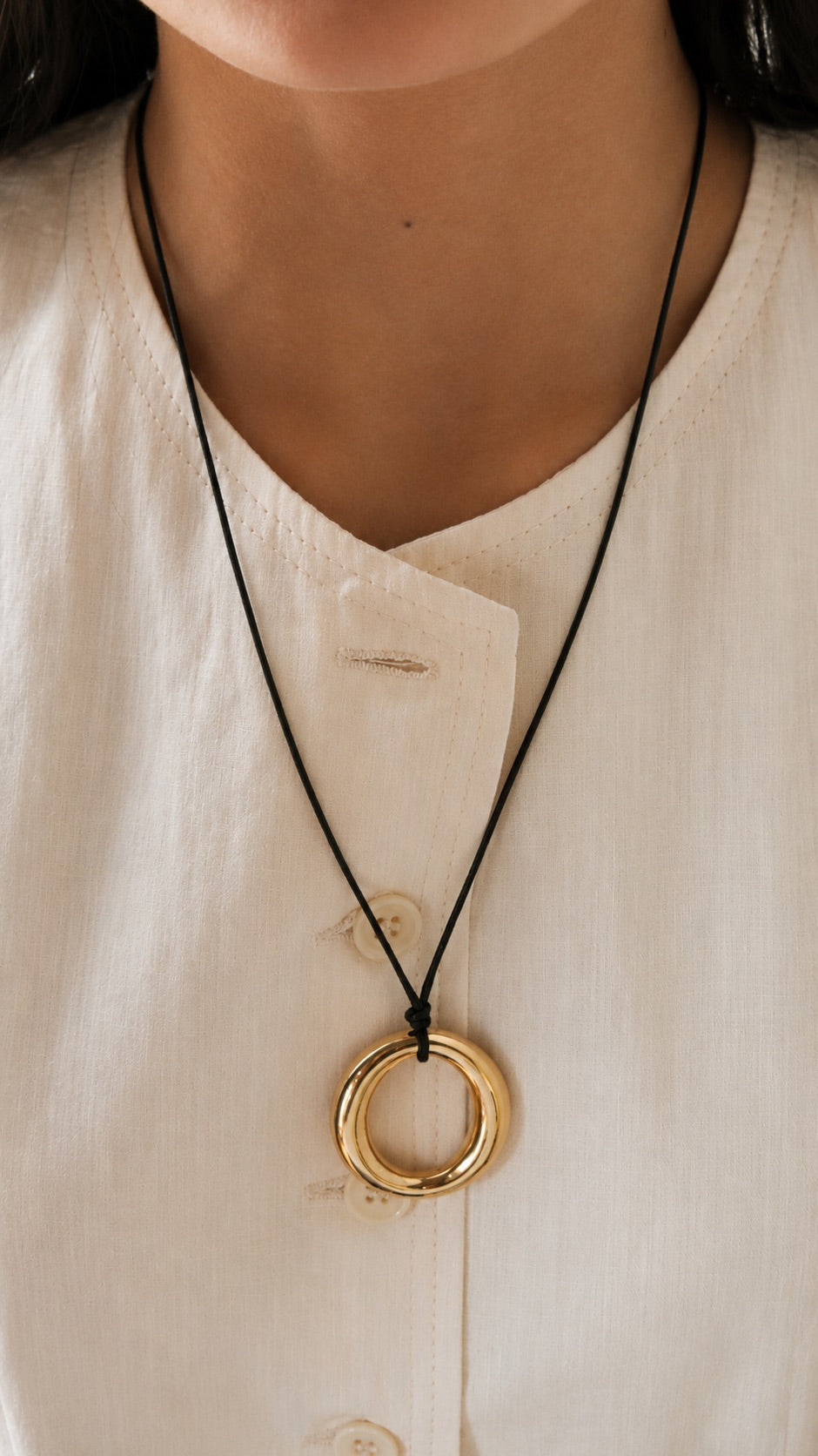 OLIVIA CHOKER GOLD