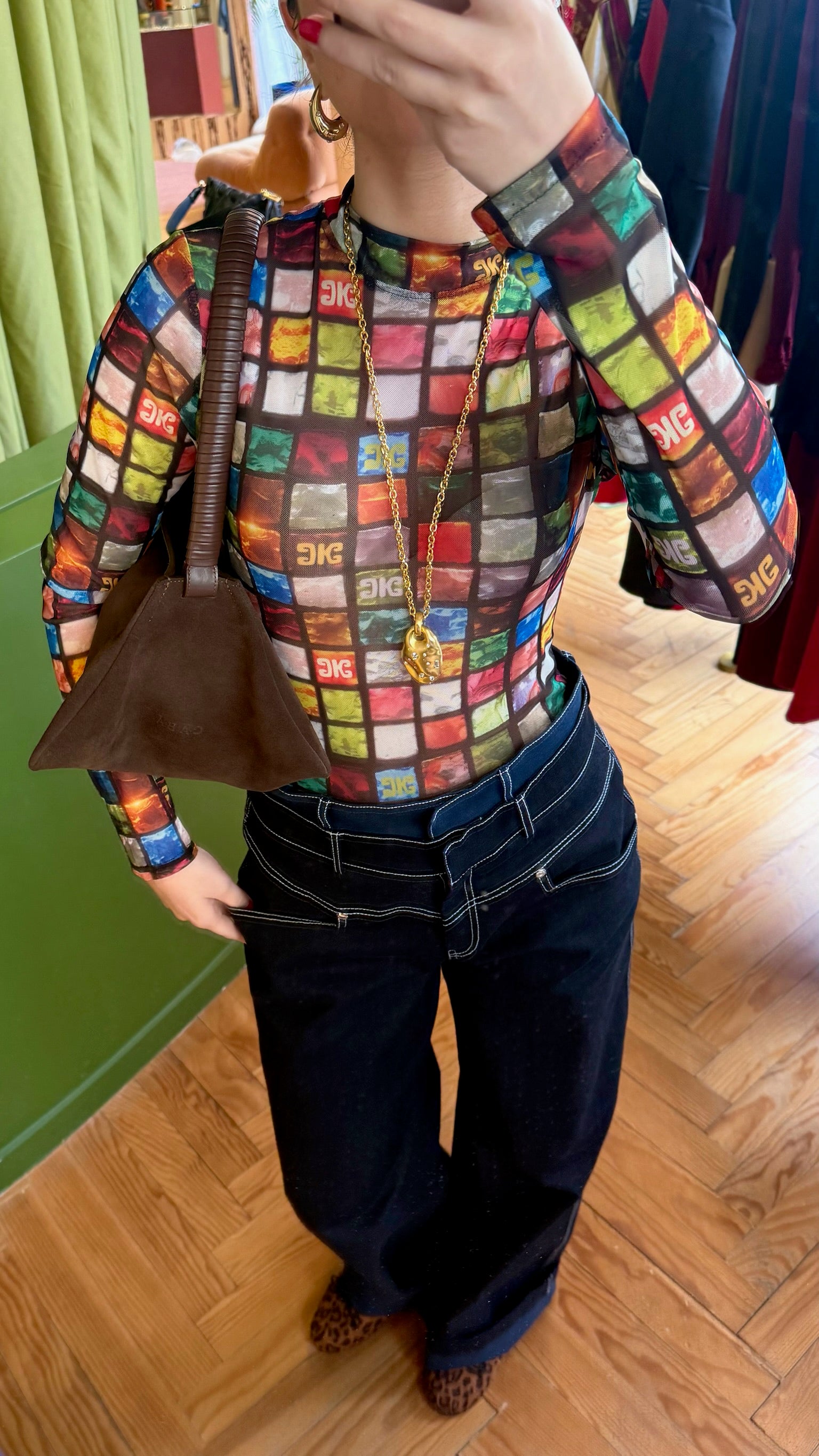 RINA BODY TULLE CARREAUX