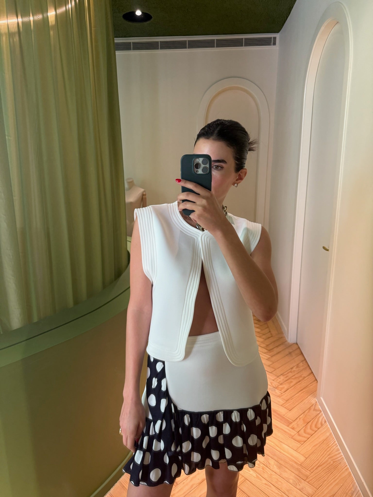 TESSA GILET WHITE