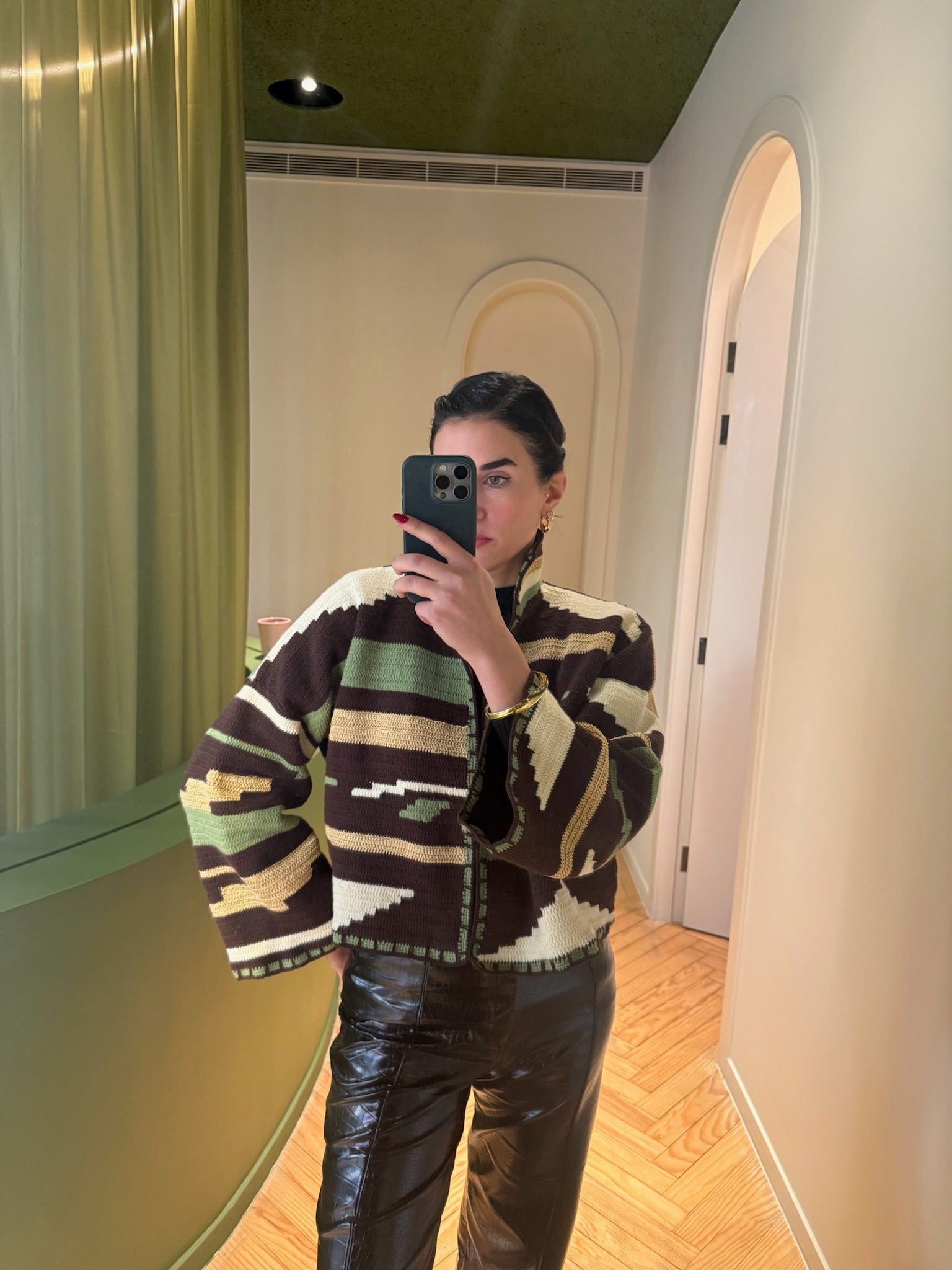 KIONA JACKET BROWN/KAKI OS