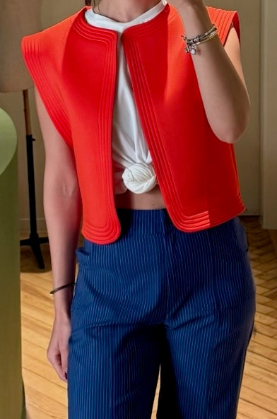 TESSA GILET ORANGE