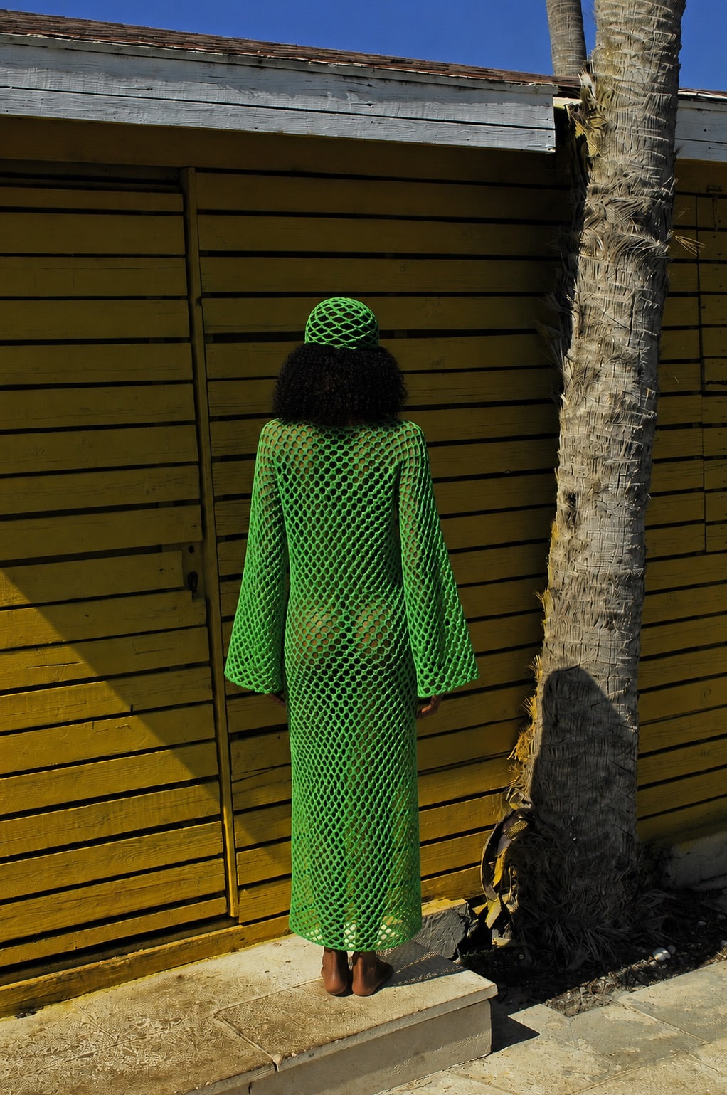 JUNE DRESS GREEN