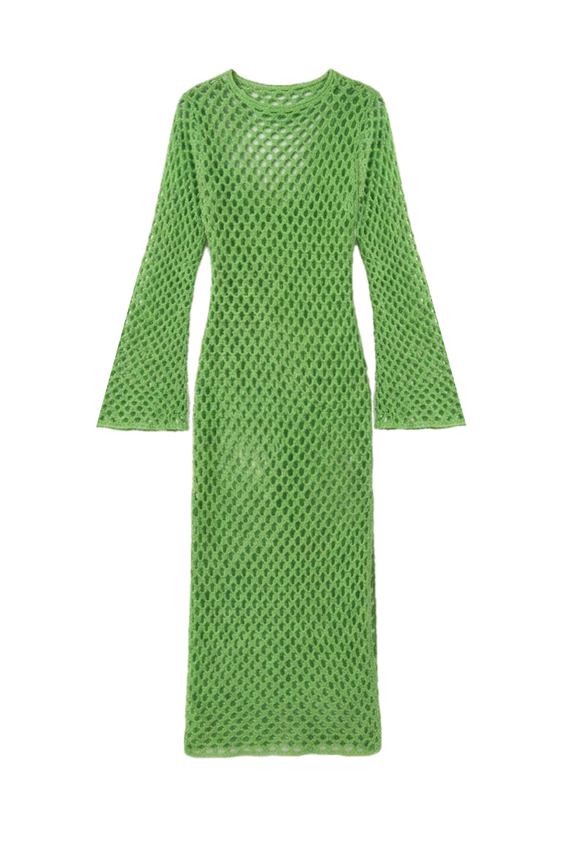 JUNE DRESS GREEN