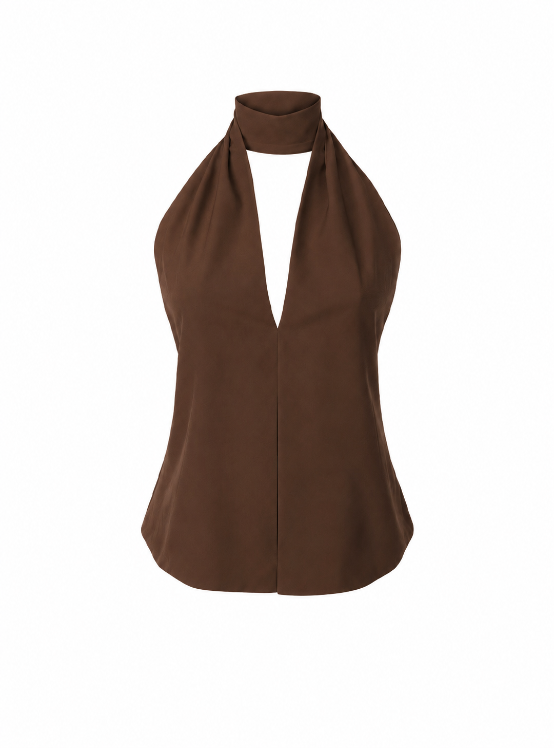 KELLY TOP  BROWN