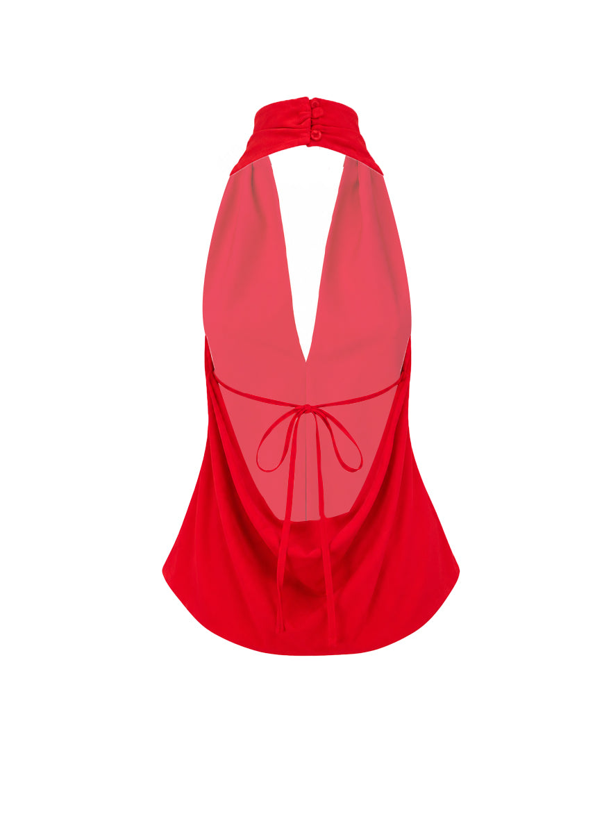 KELLY TOP RED