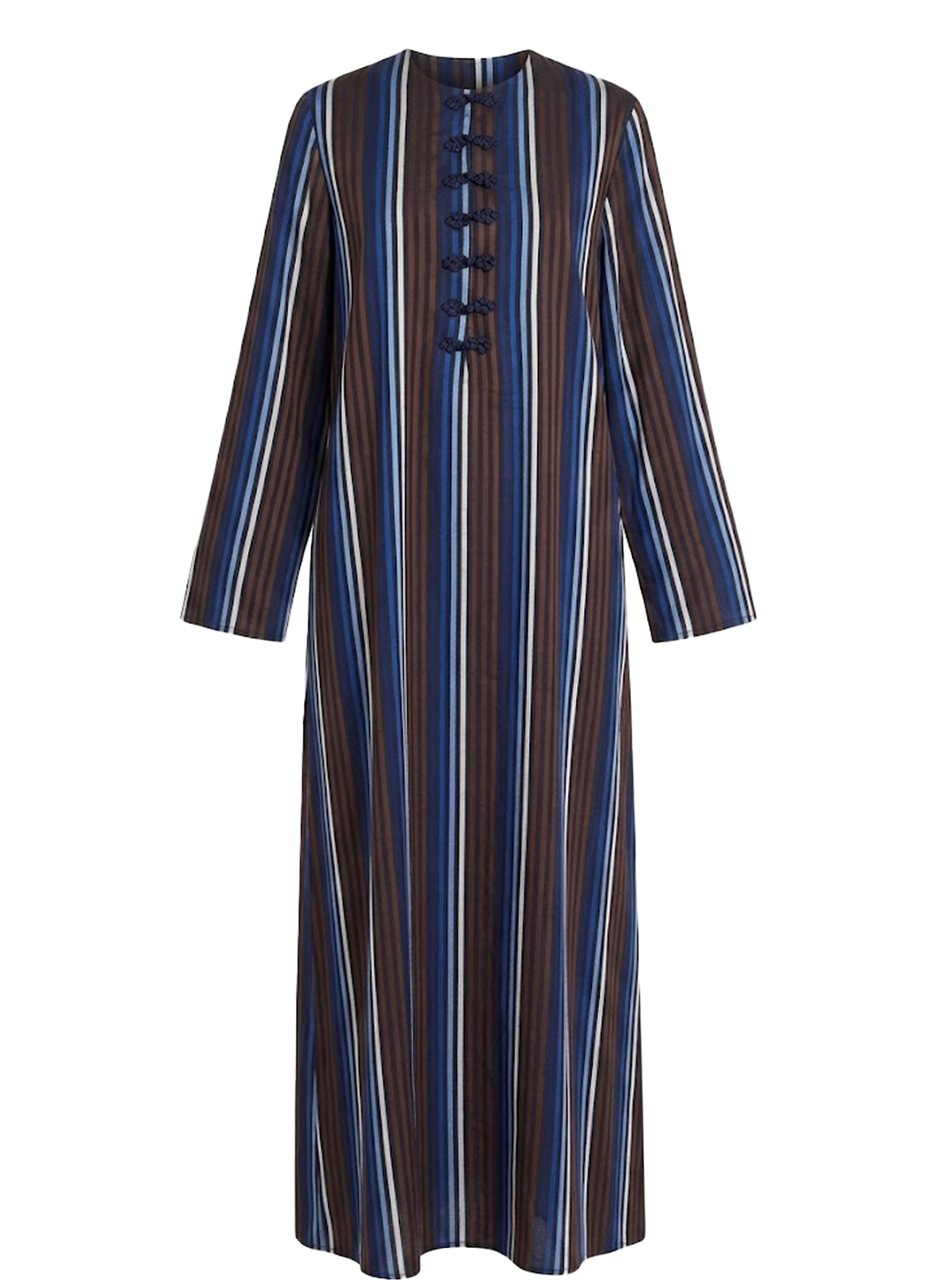 LUEUR DRESS RAYE TRICOLOR
