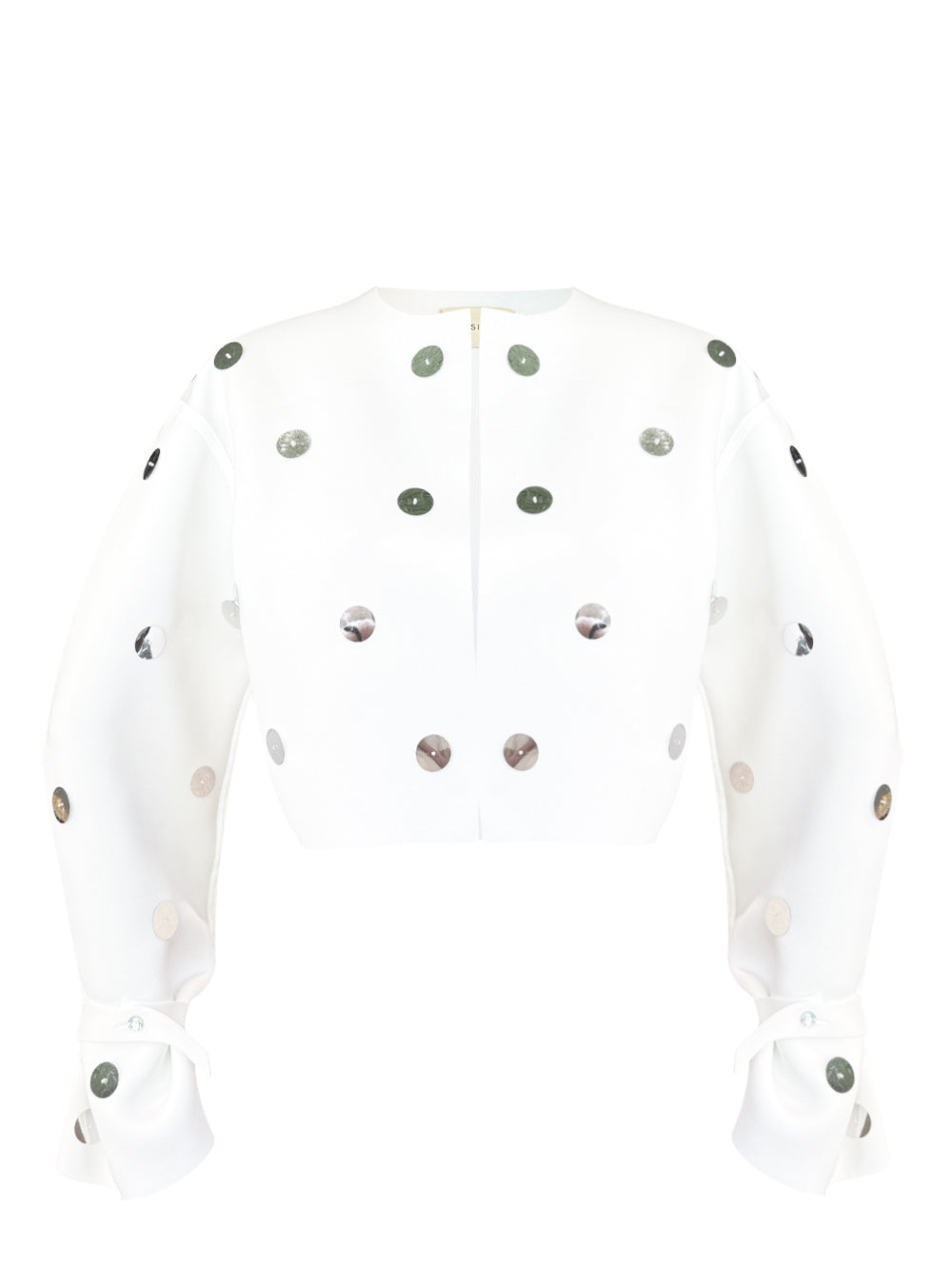LUMIS SHORT JACKET WHITE