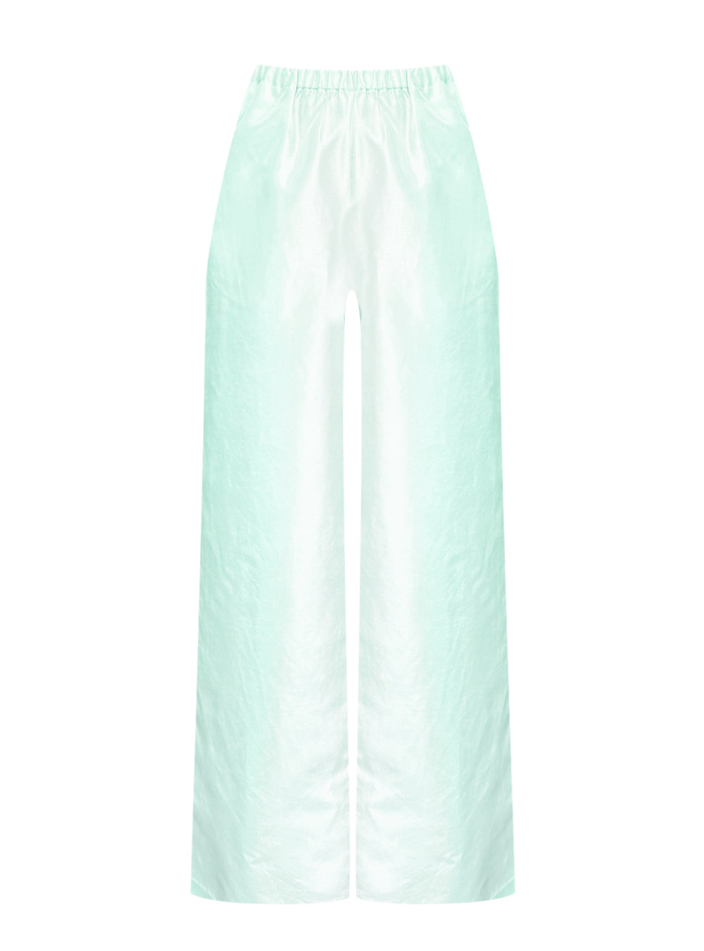 LUNE PANTS TAFFETA AQUA