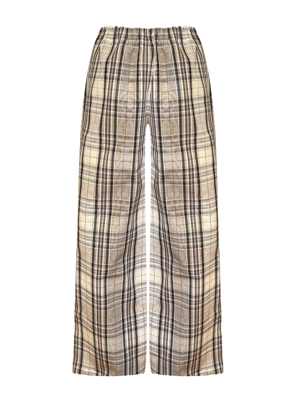 LUNE PANTS CARREAUX BEIGE