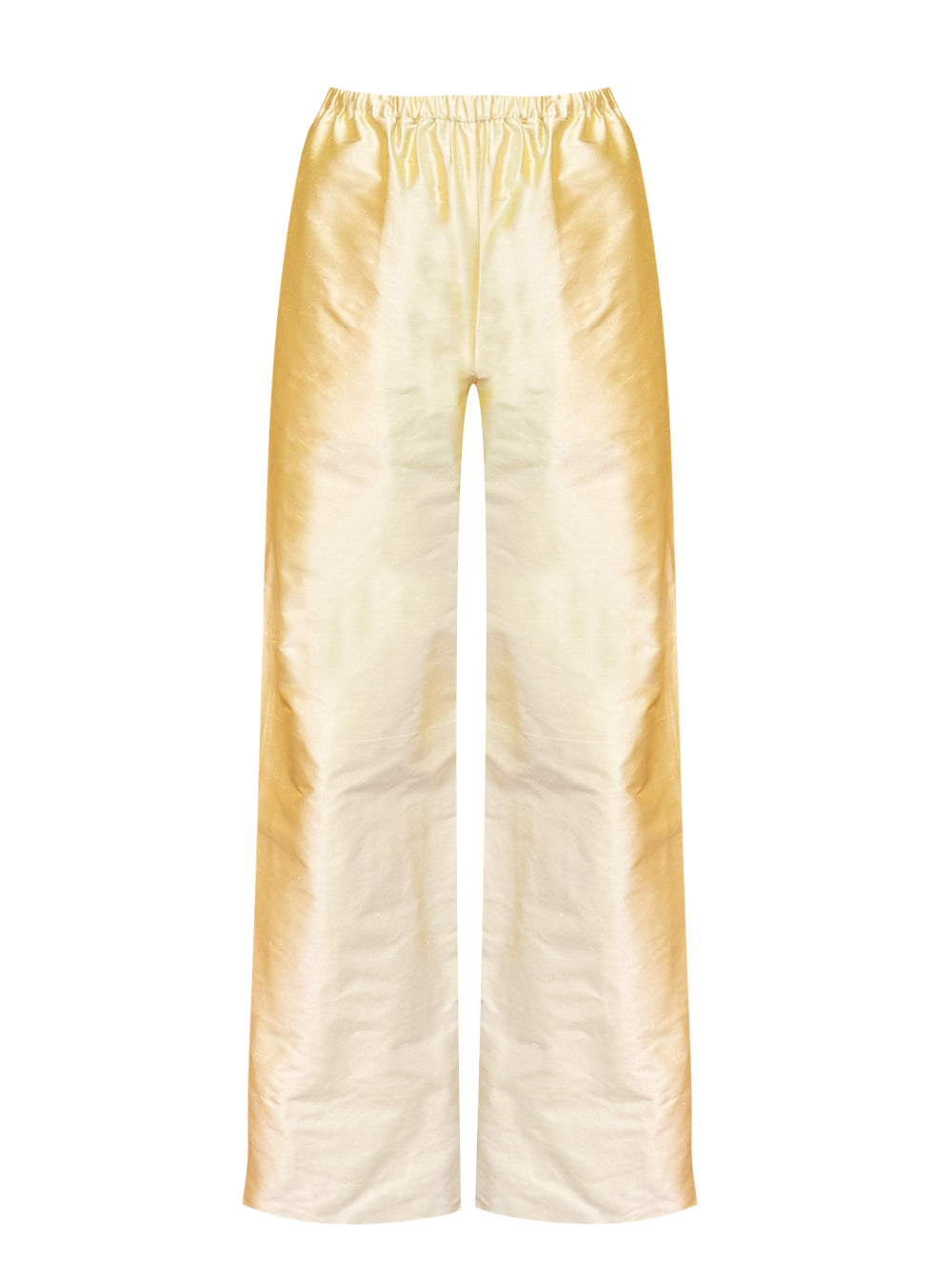 LUNE PANTS TAFFETA YELLOW GOLD