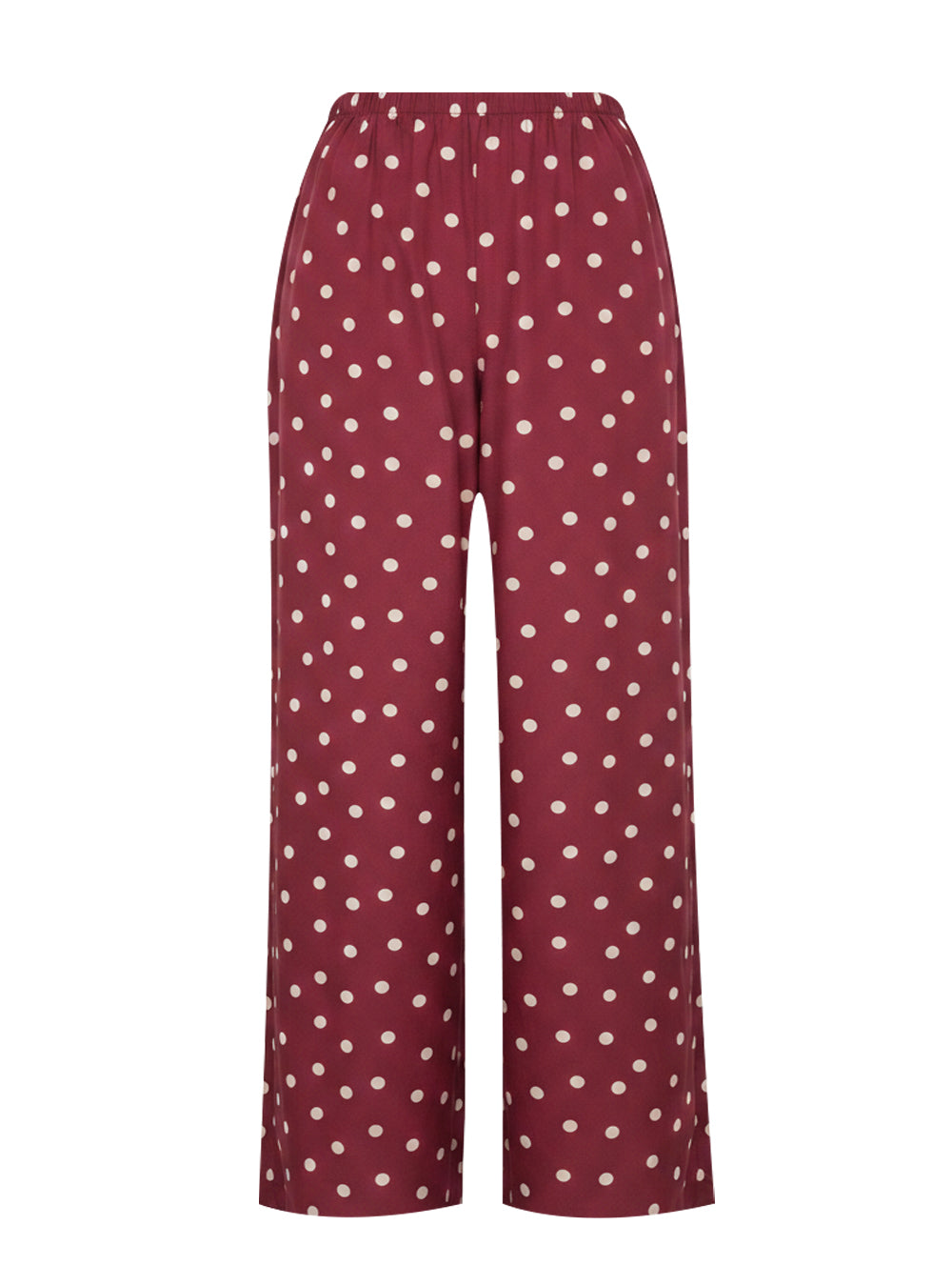 LUNE PANTS POLKADOT RED/WHITE