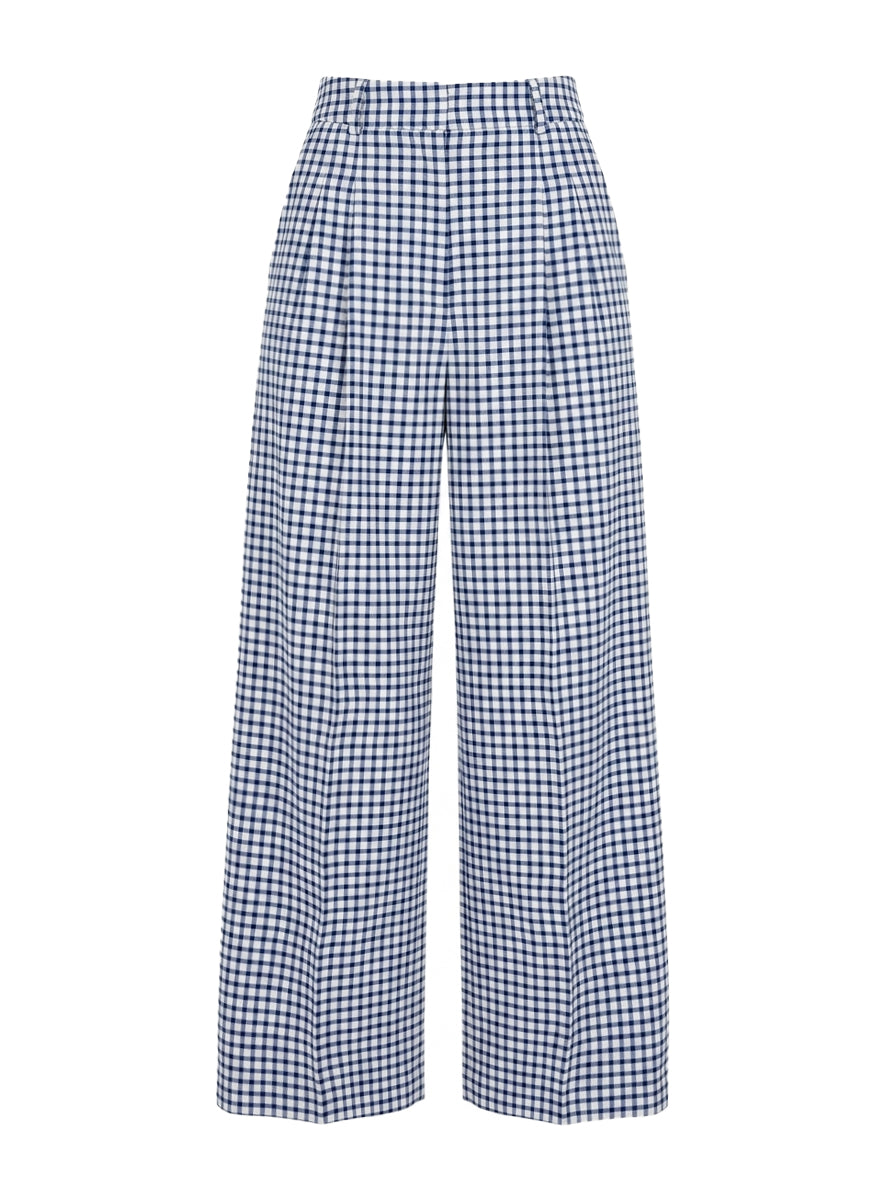 LUZ PANTS CARREAUX MARINE