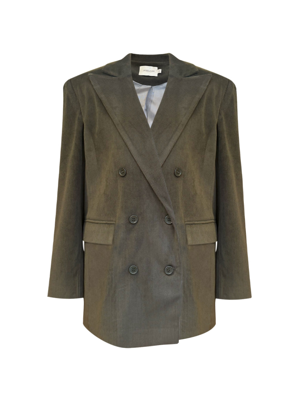 LYRA BLAZER CORSUROY KAKI