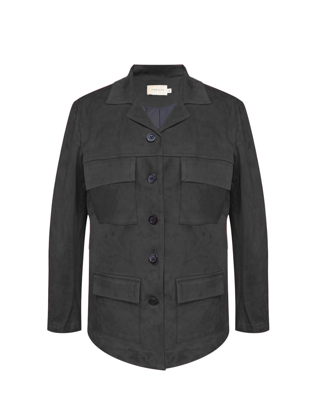 NIX JACKET SUEDE BLACK