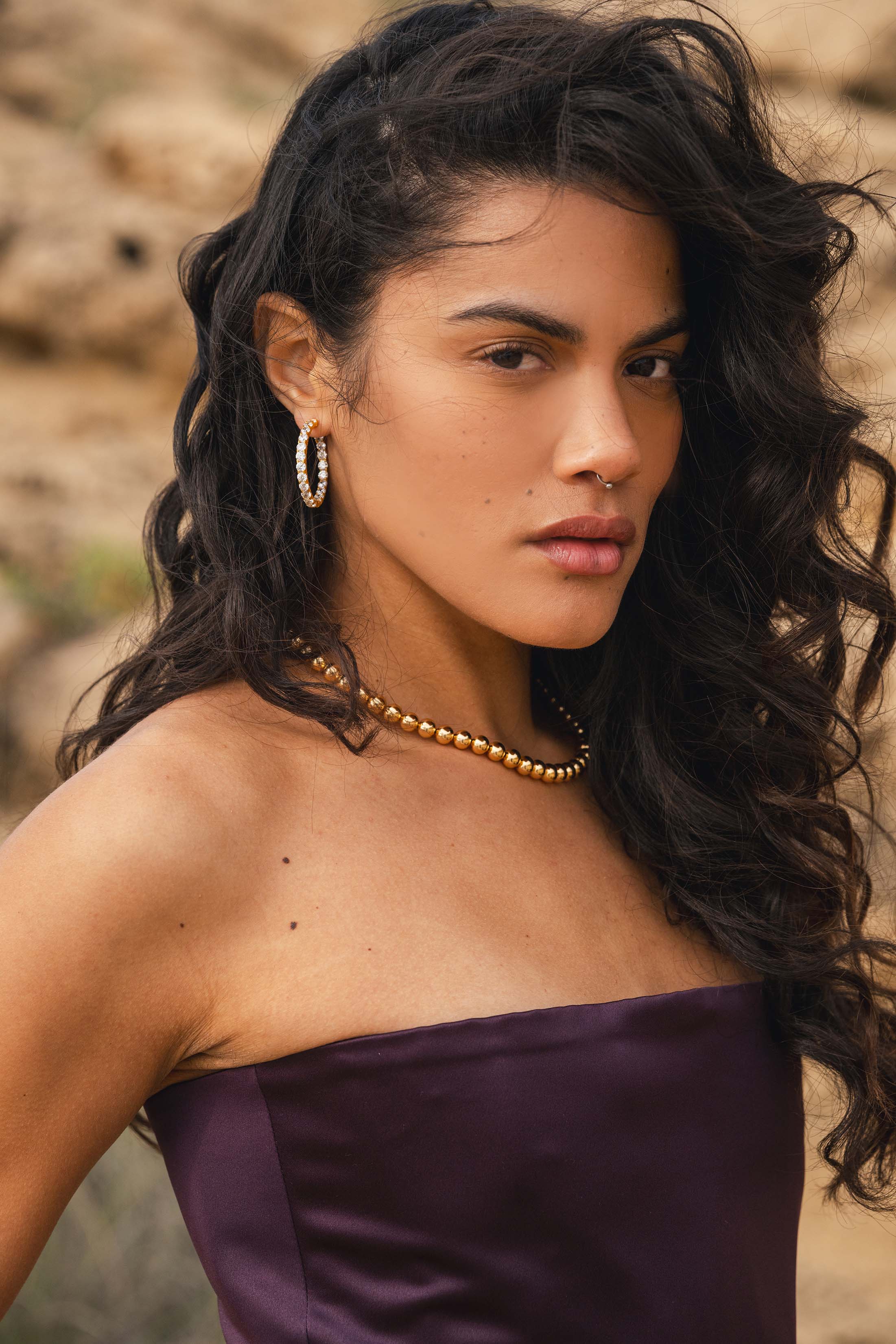 K-LINE NECKLACE GOLD