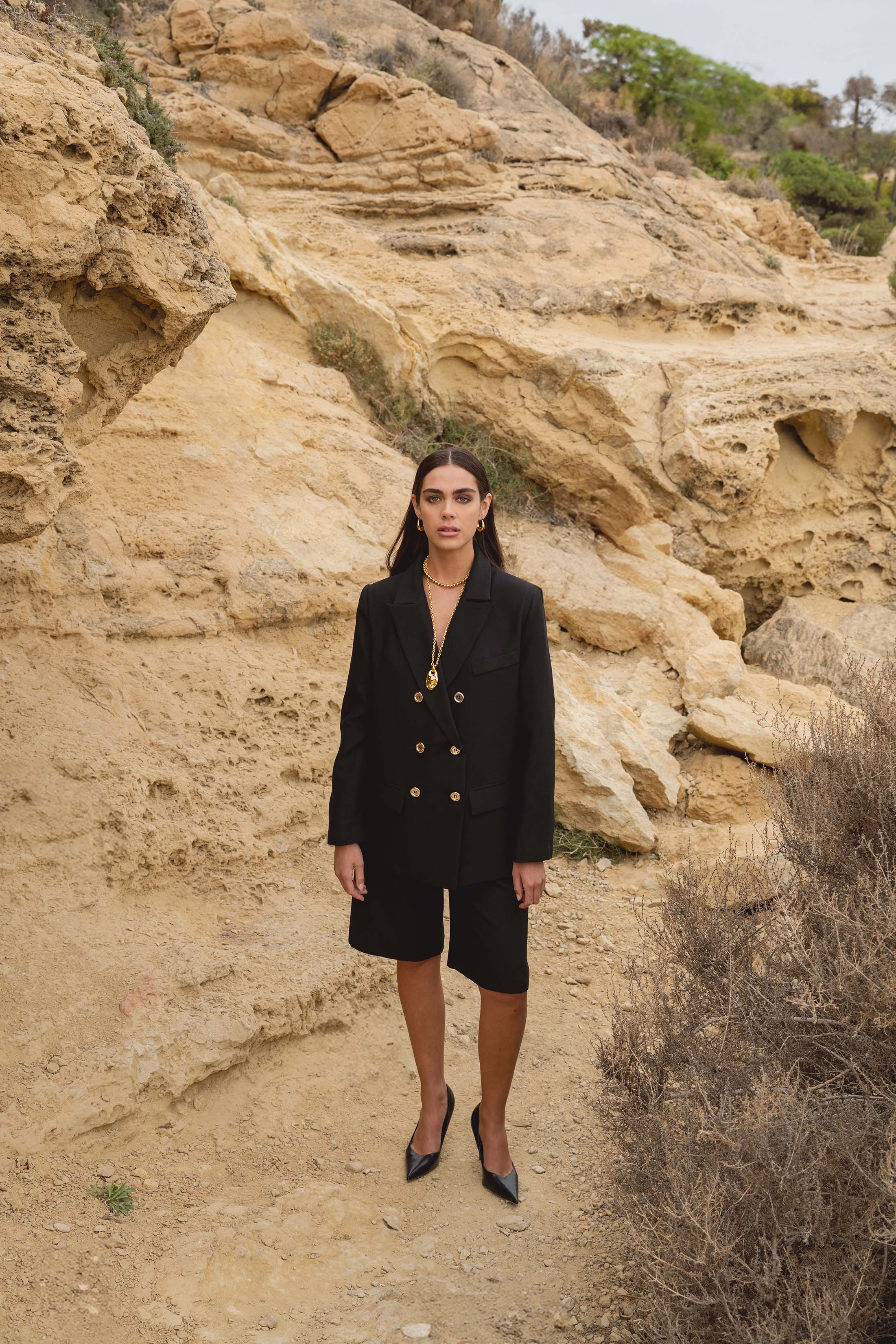 DIEGO SHORTS GABARDINE BLACK