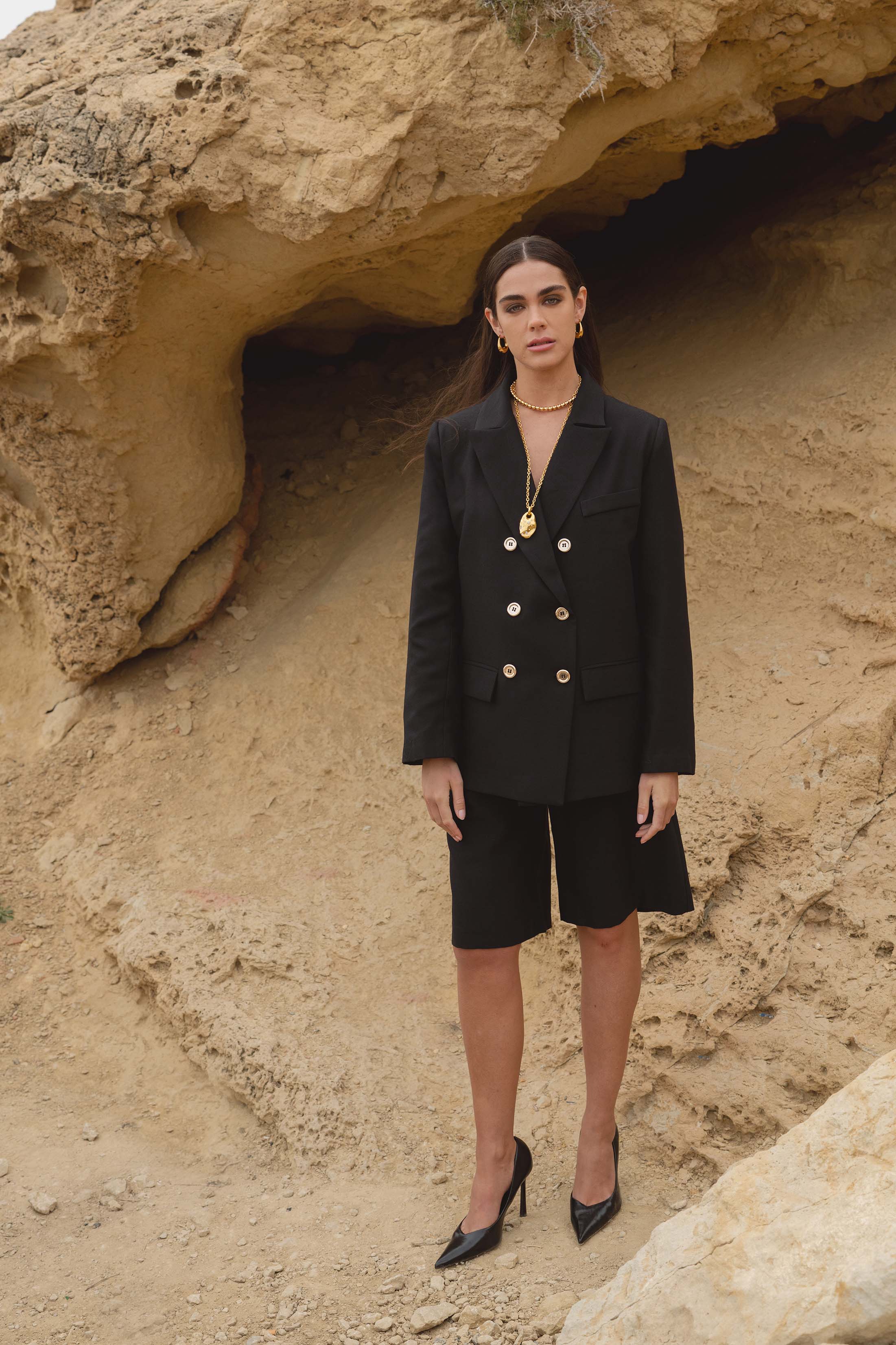 DIEGO SHORTS GABARDINE BLACK