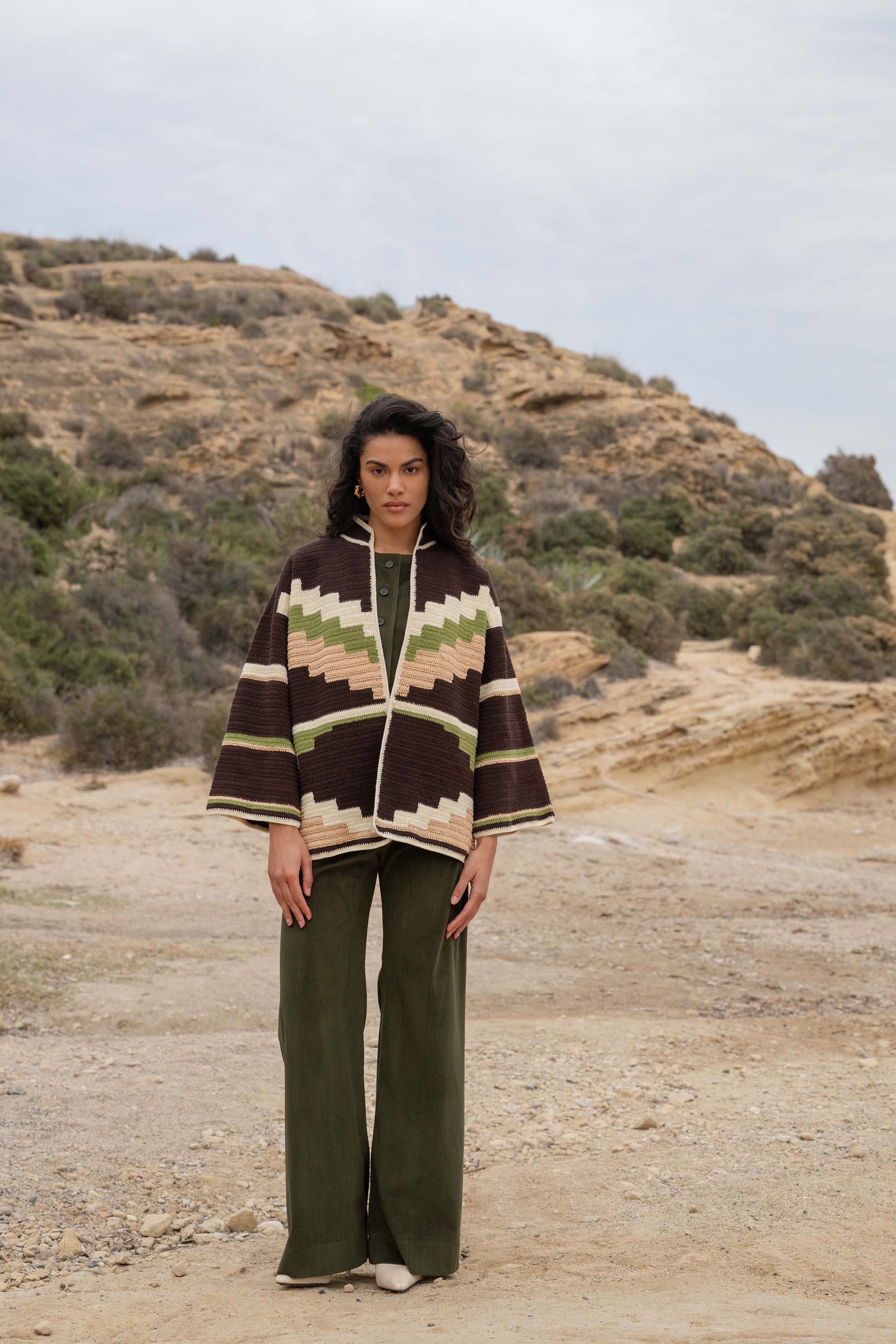 ZINA JACKET BROWN/KAKI