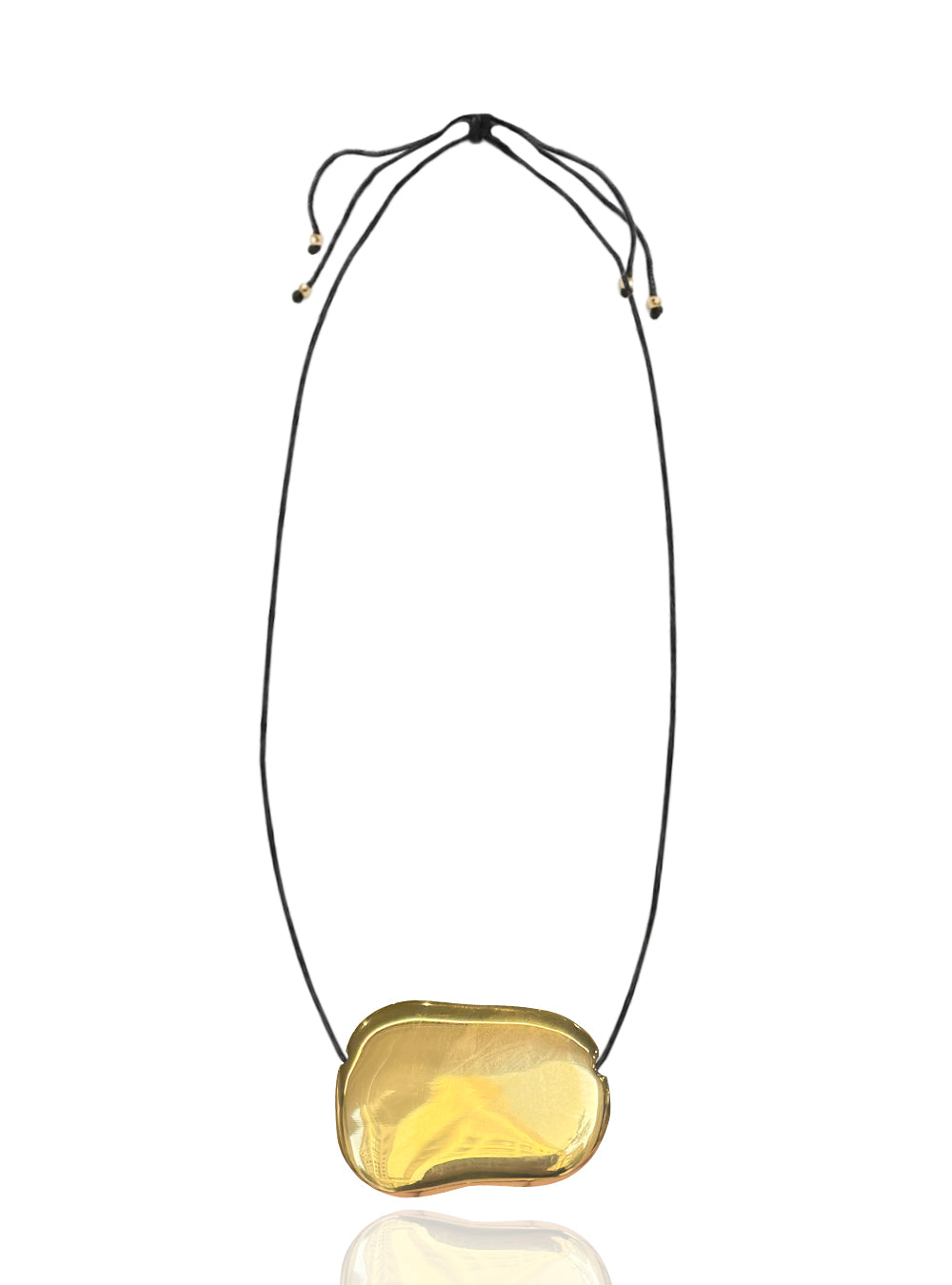 PEBBLE CHOKER GOLD