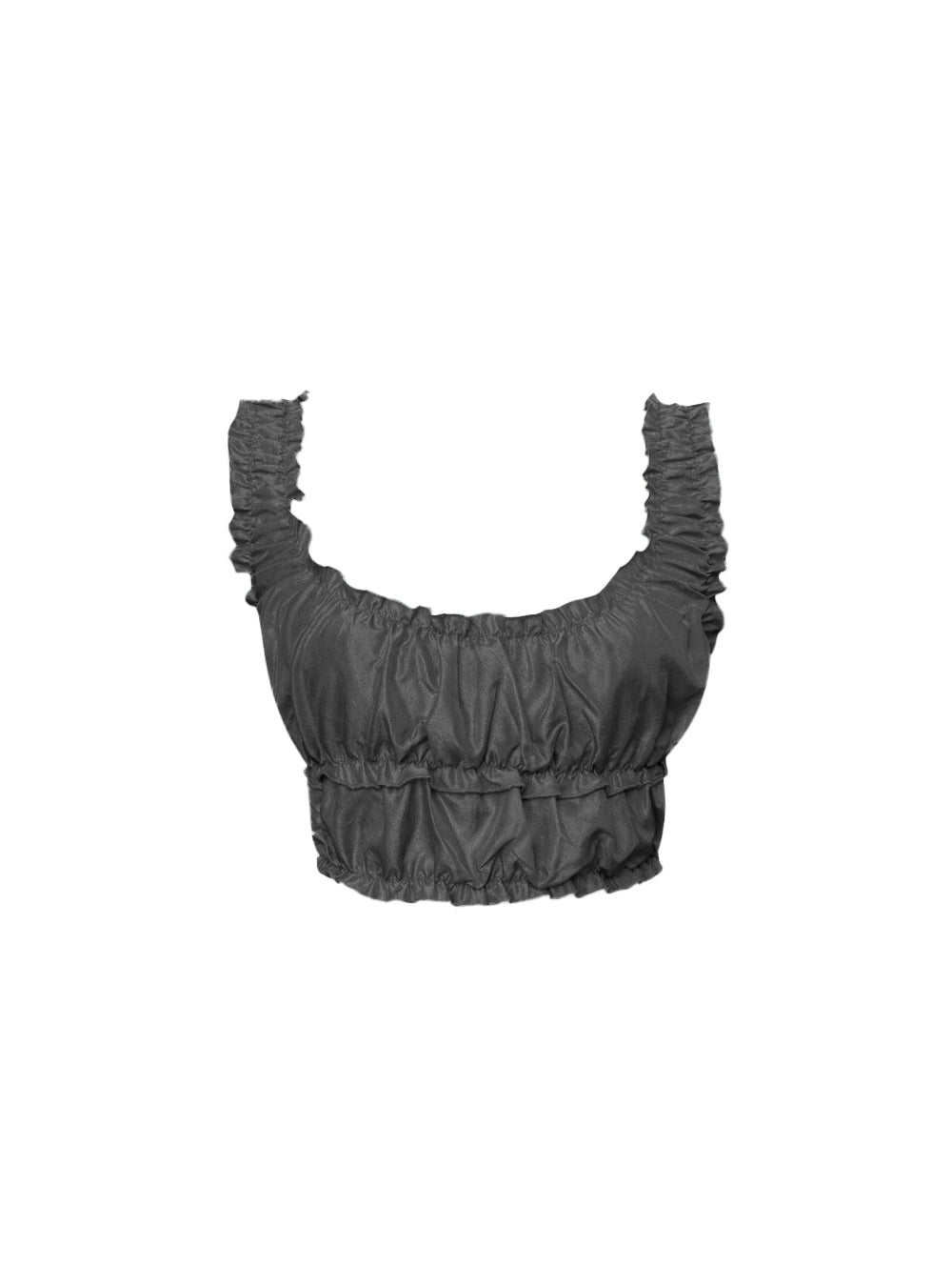 PETAL TOP BLACK