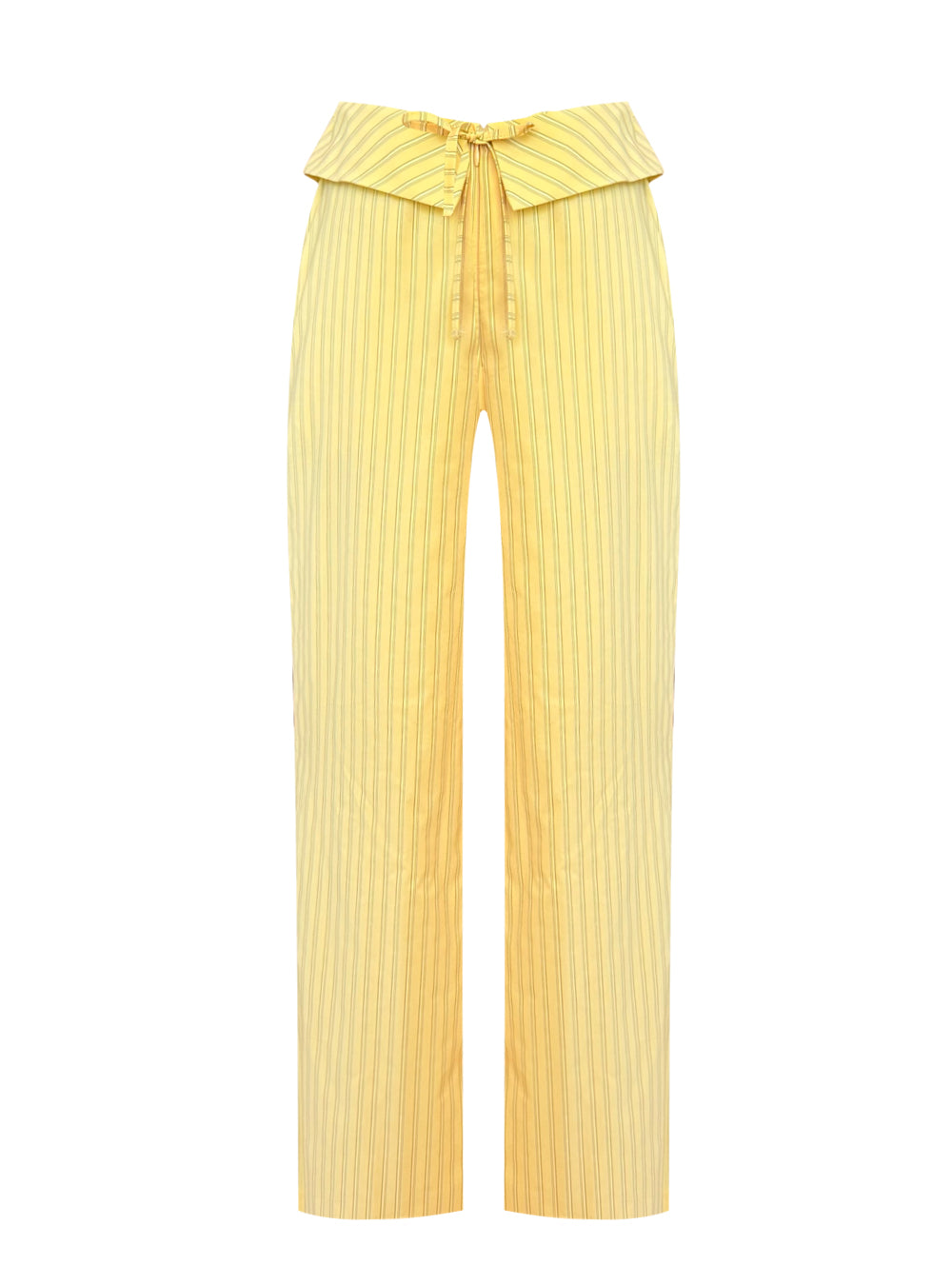 POLLEN PANTS RAYE JAUNE