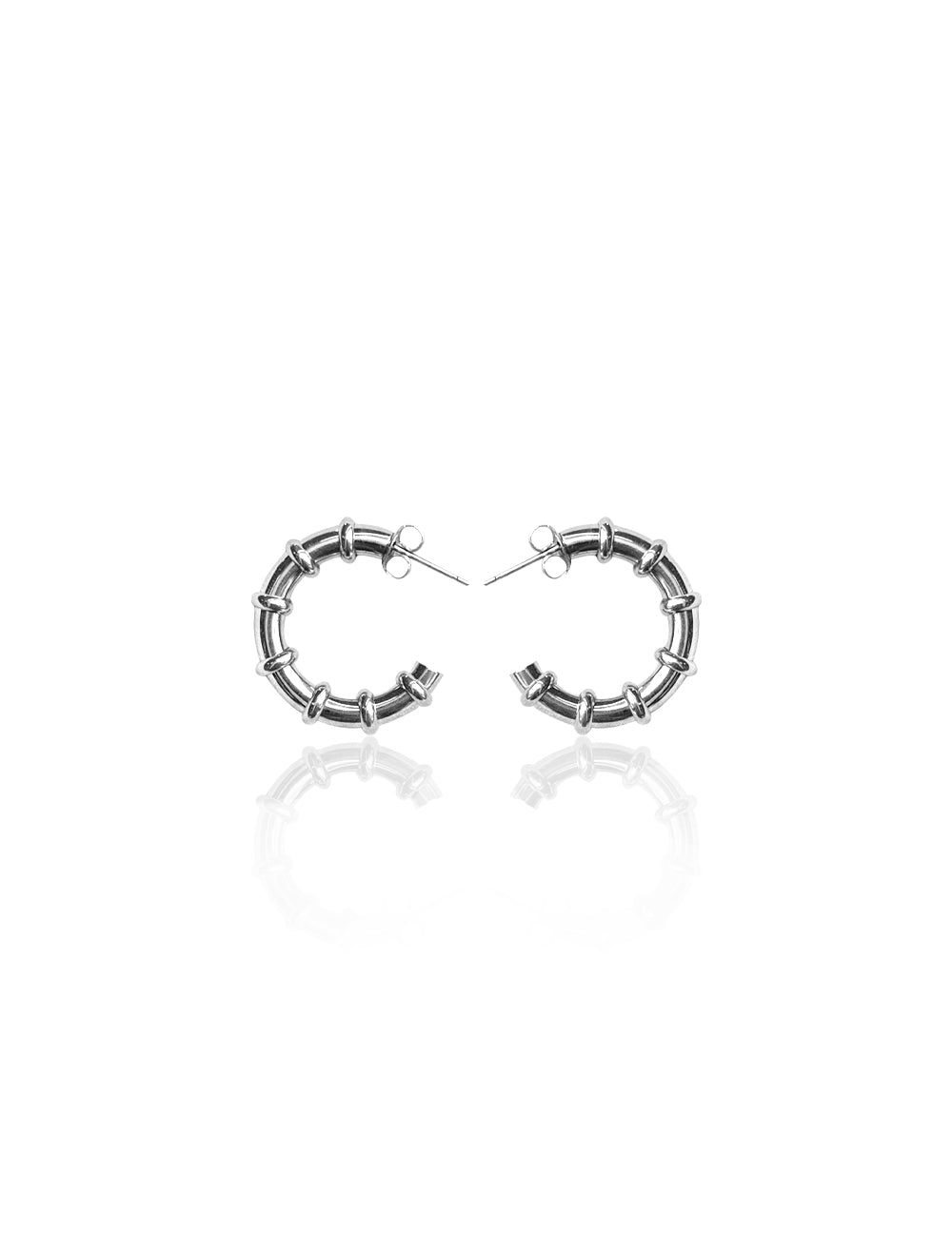 PAVET HOOPS SILVER