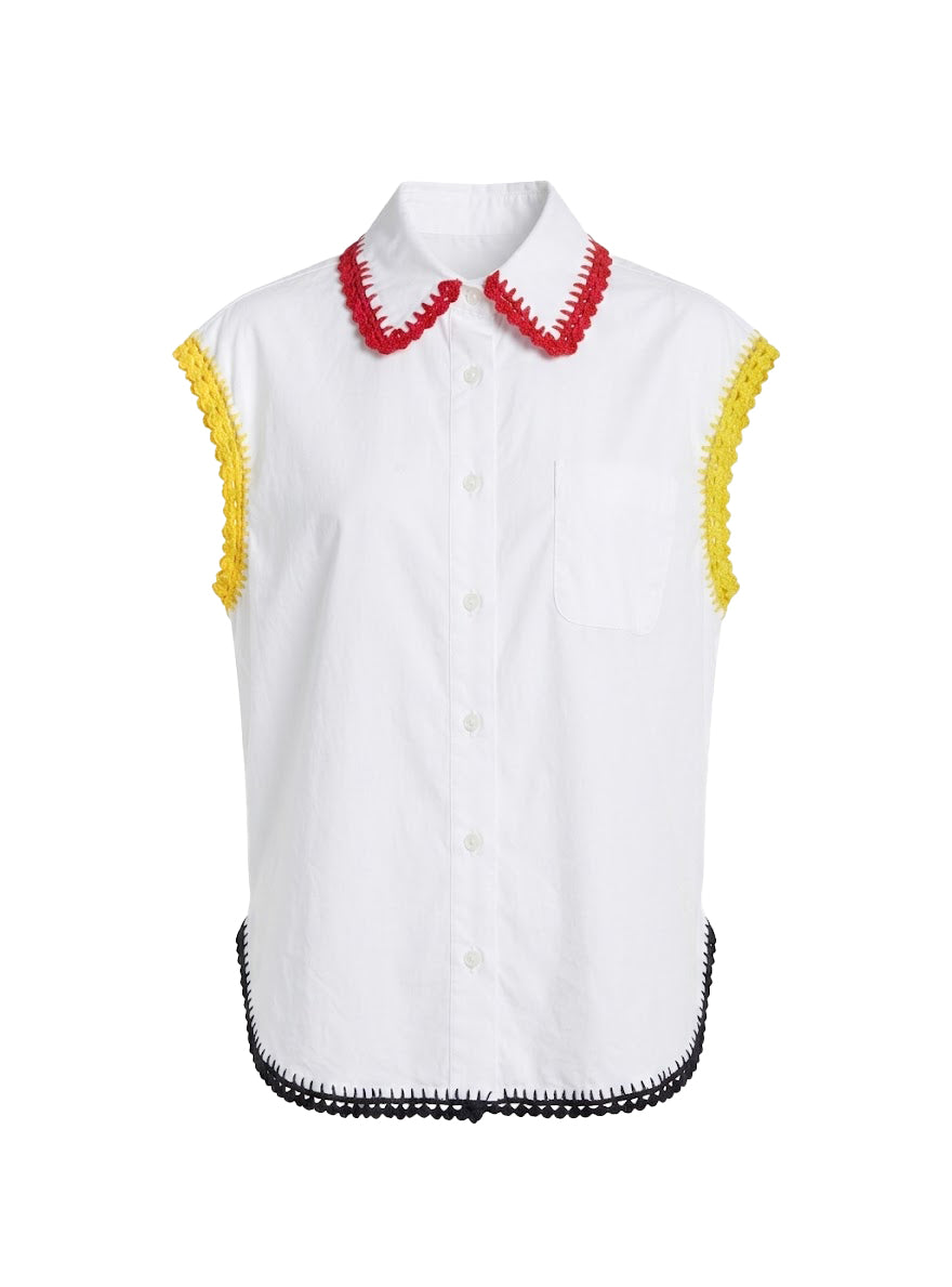 RIVERA SHIRT WHITE TRICOLOR