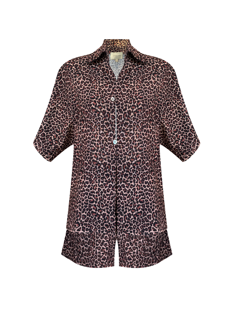 SELORA SET LEOPARD PRINT