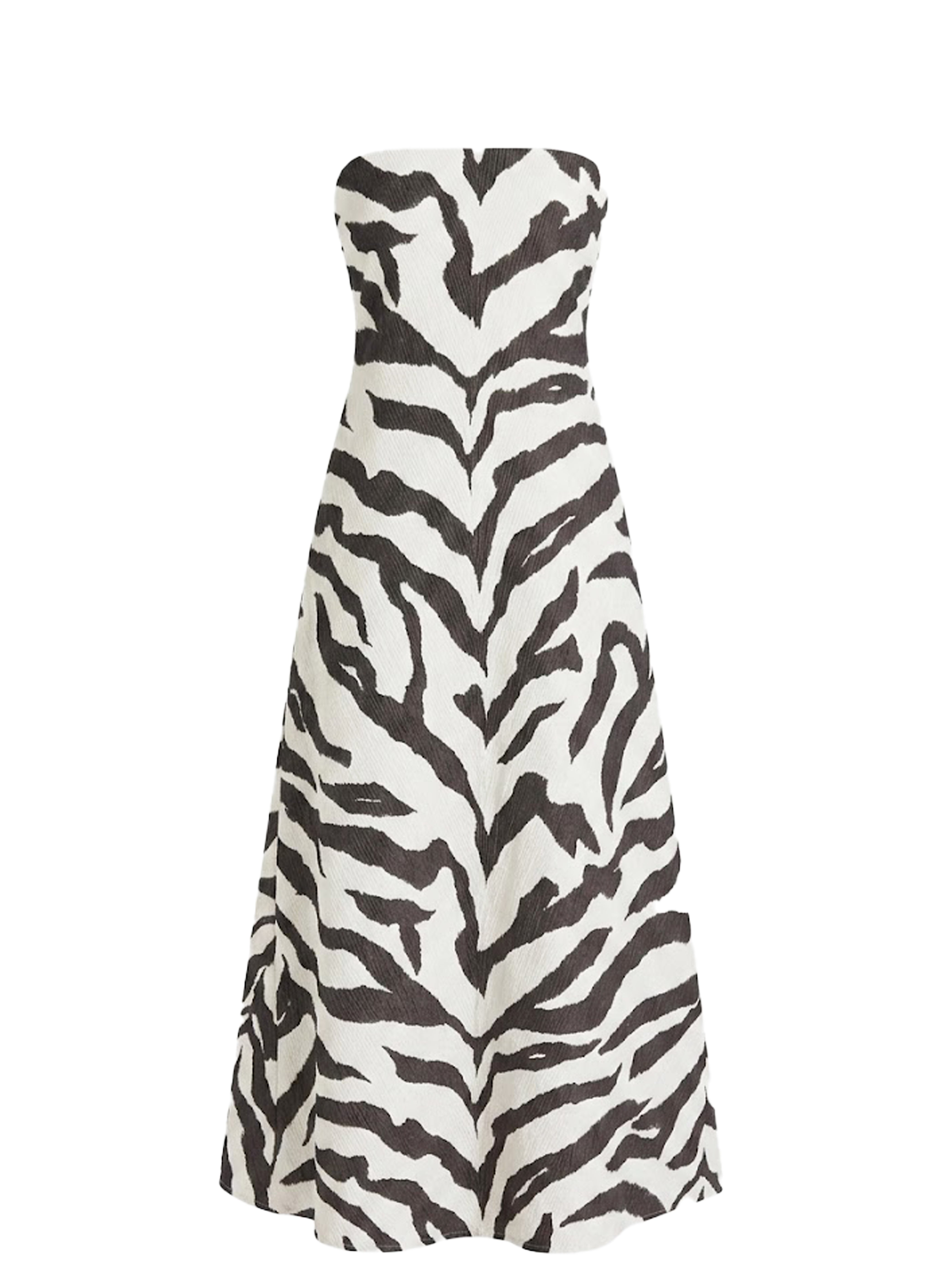 SOLA DRESS COTTON IMPRIME ZEBRA
