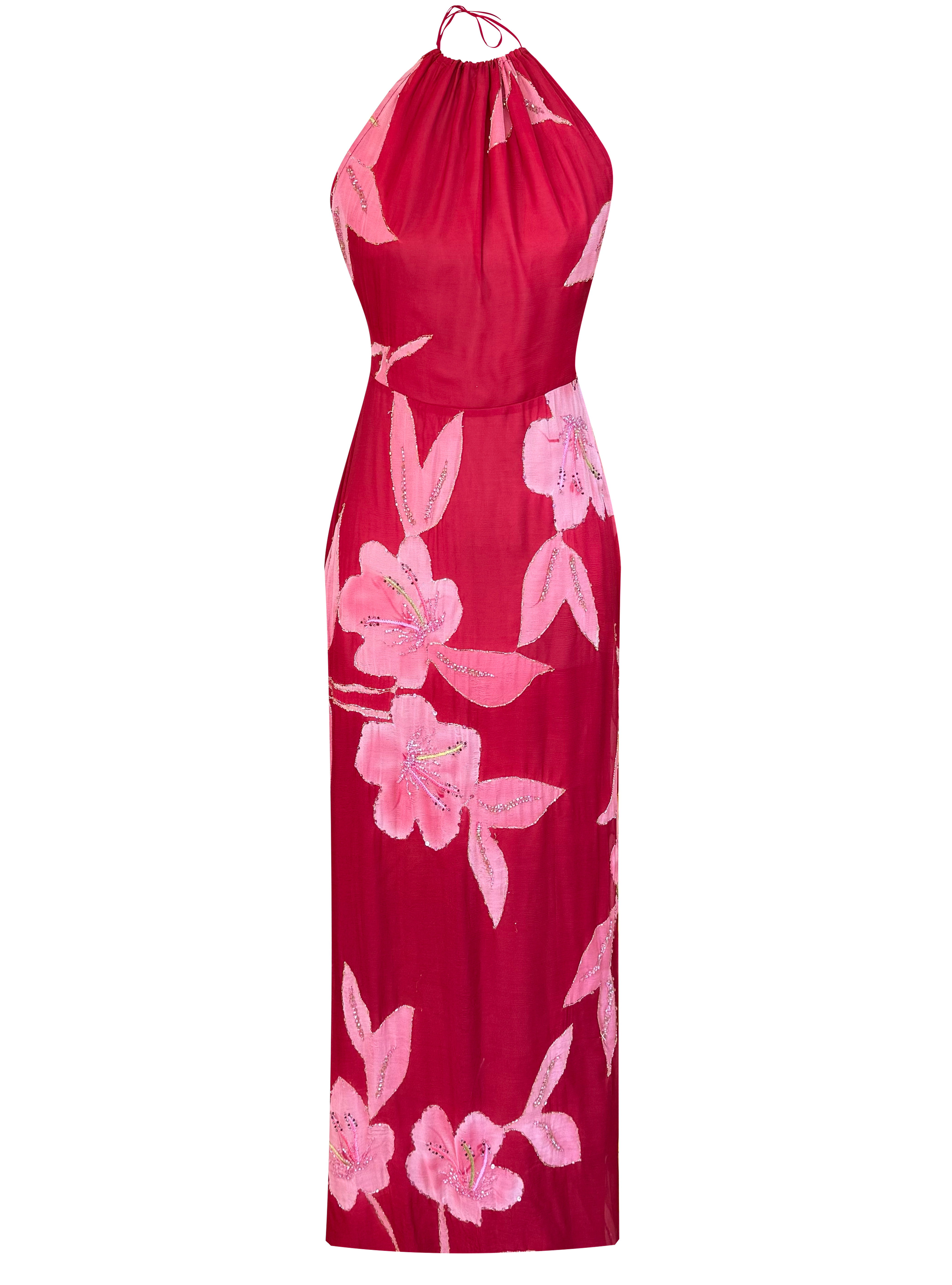 SUNDRA DRESS RED