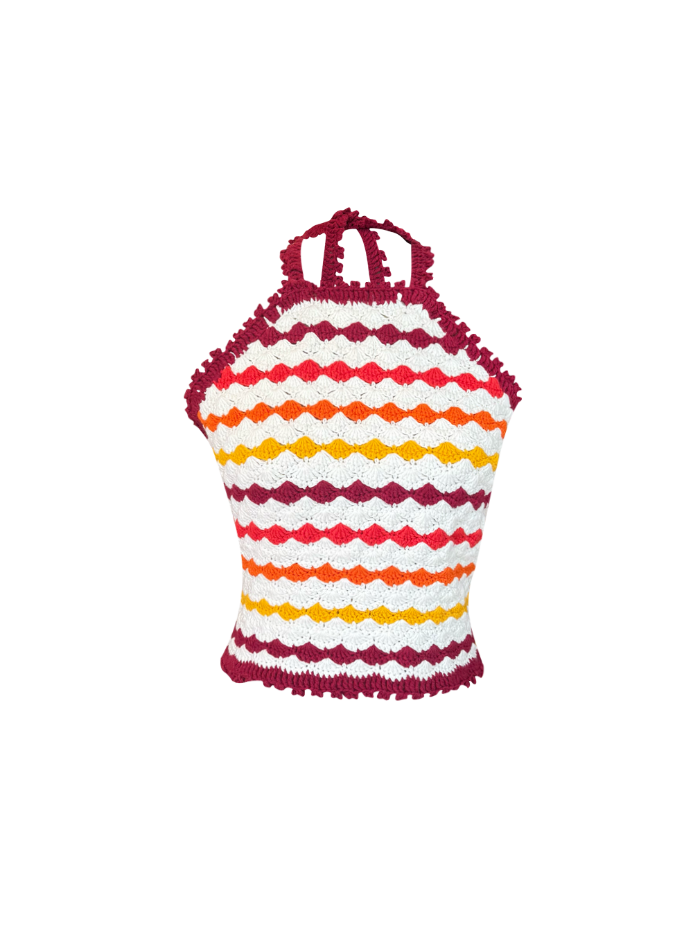 SUN KNITTED TOP MULTICOLOR