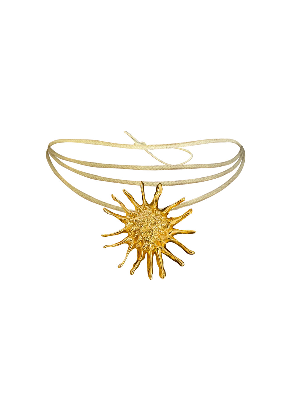 SOLEIL CHOKER / CORDON BEIGE