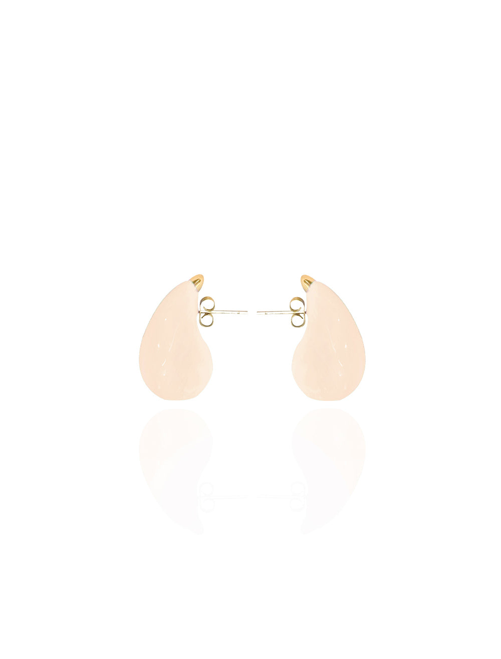 TEARDROP EARRINGS NUDE