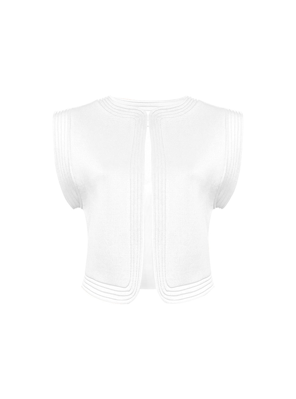 TESSA GILET WHITE