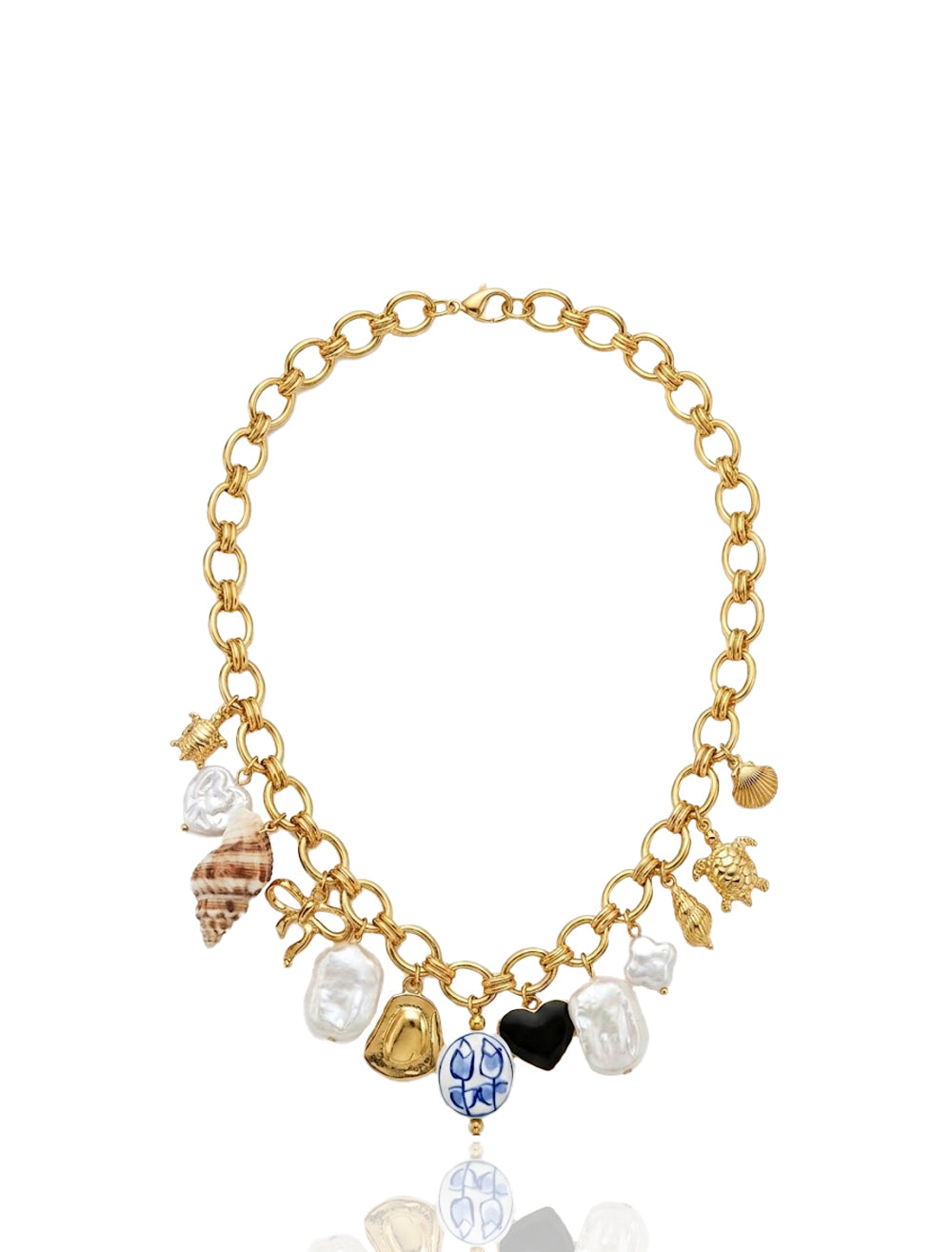 TREASURE CHARMS NECKLACE