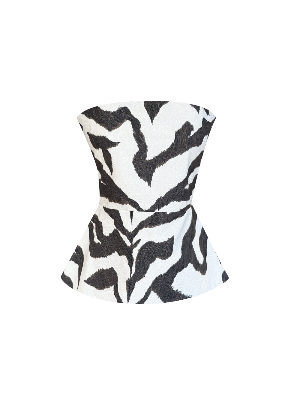 VEYA CORSET IMPRIME ZEBRA