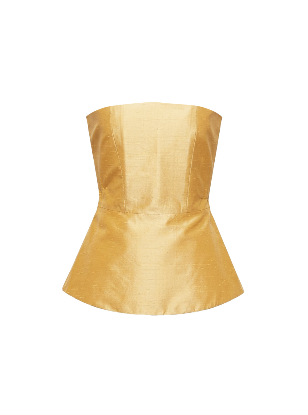 VEYA CORSET TAFFETA PEACH