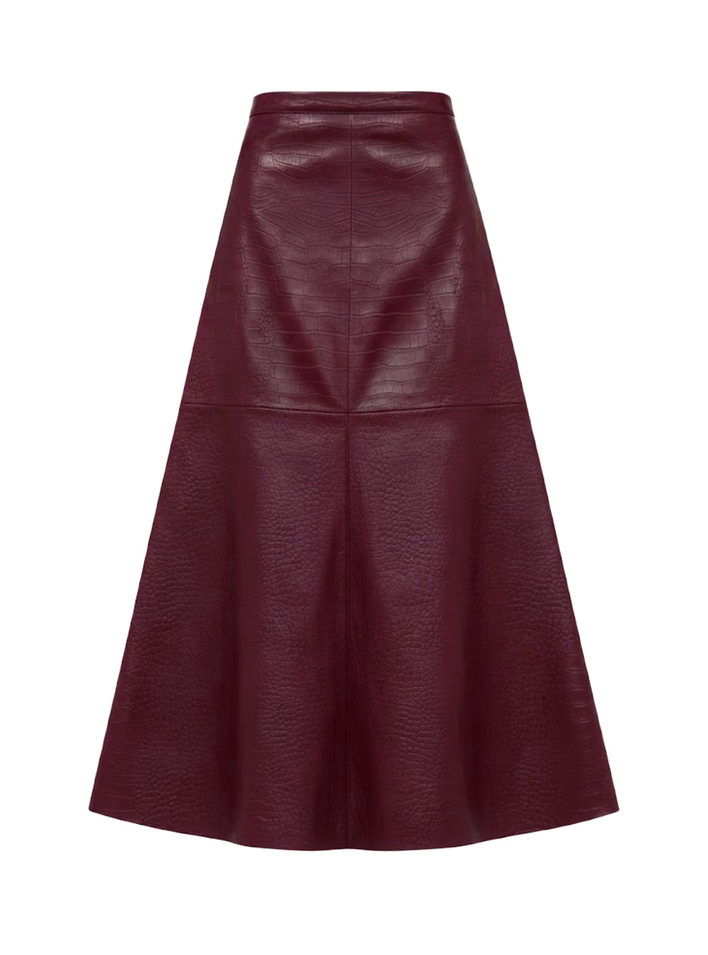 VINA LONG SKIRT CROCO WINE