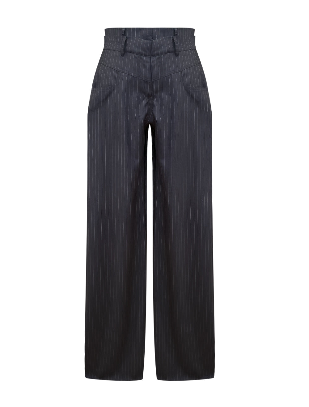 YAR PANTS BLACK STRIPED