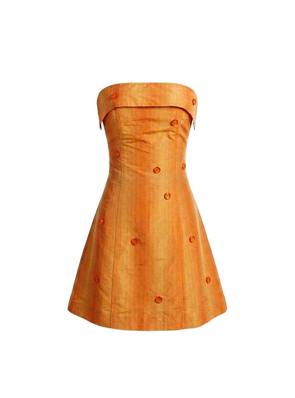 ZENDAYA DRESS DEGRADE ORANGE