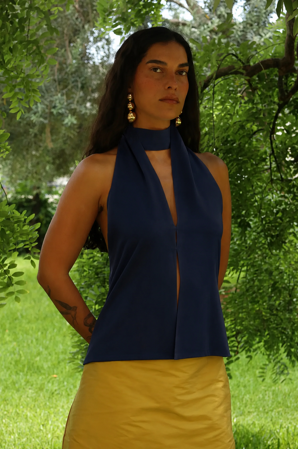 KELLY TOP NAVY BLUE