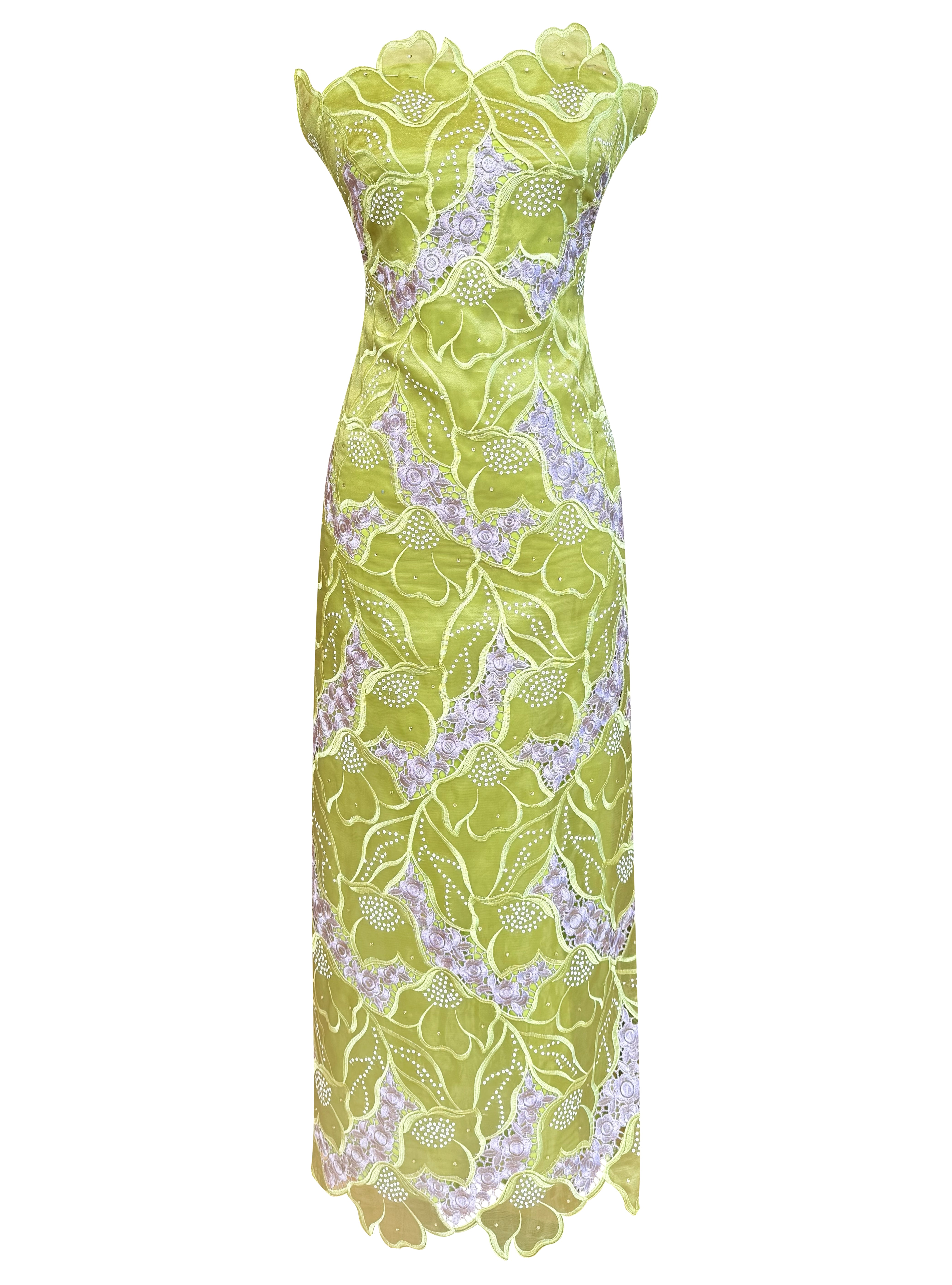 AUREVIA DRESS PISTACHE