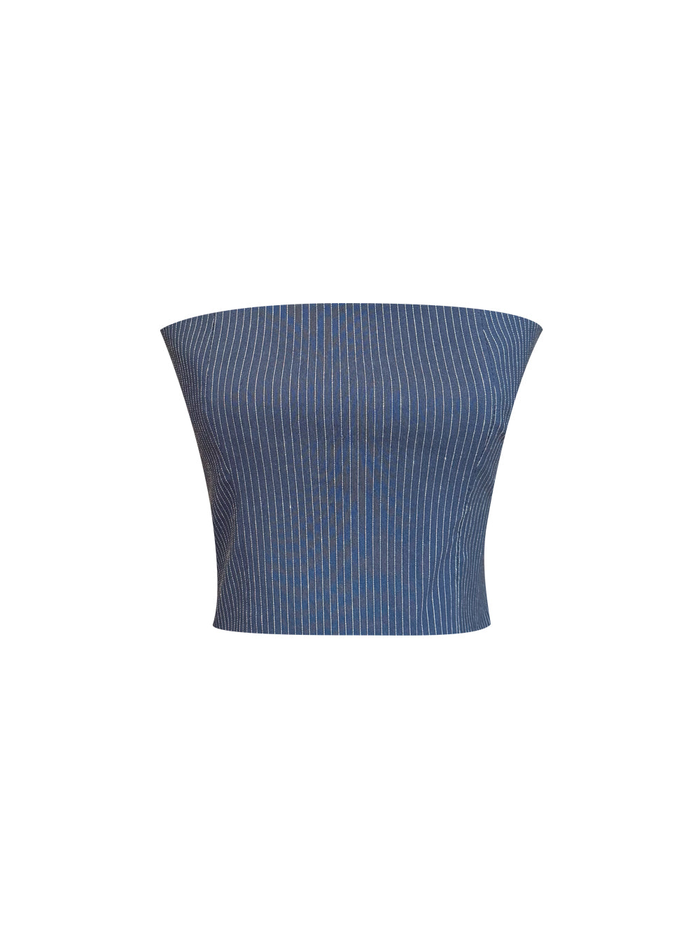 CALI CORSET JEANS RAYE NAVY BLUE