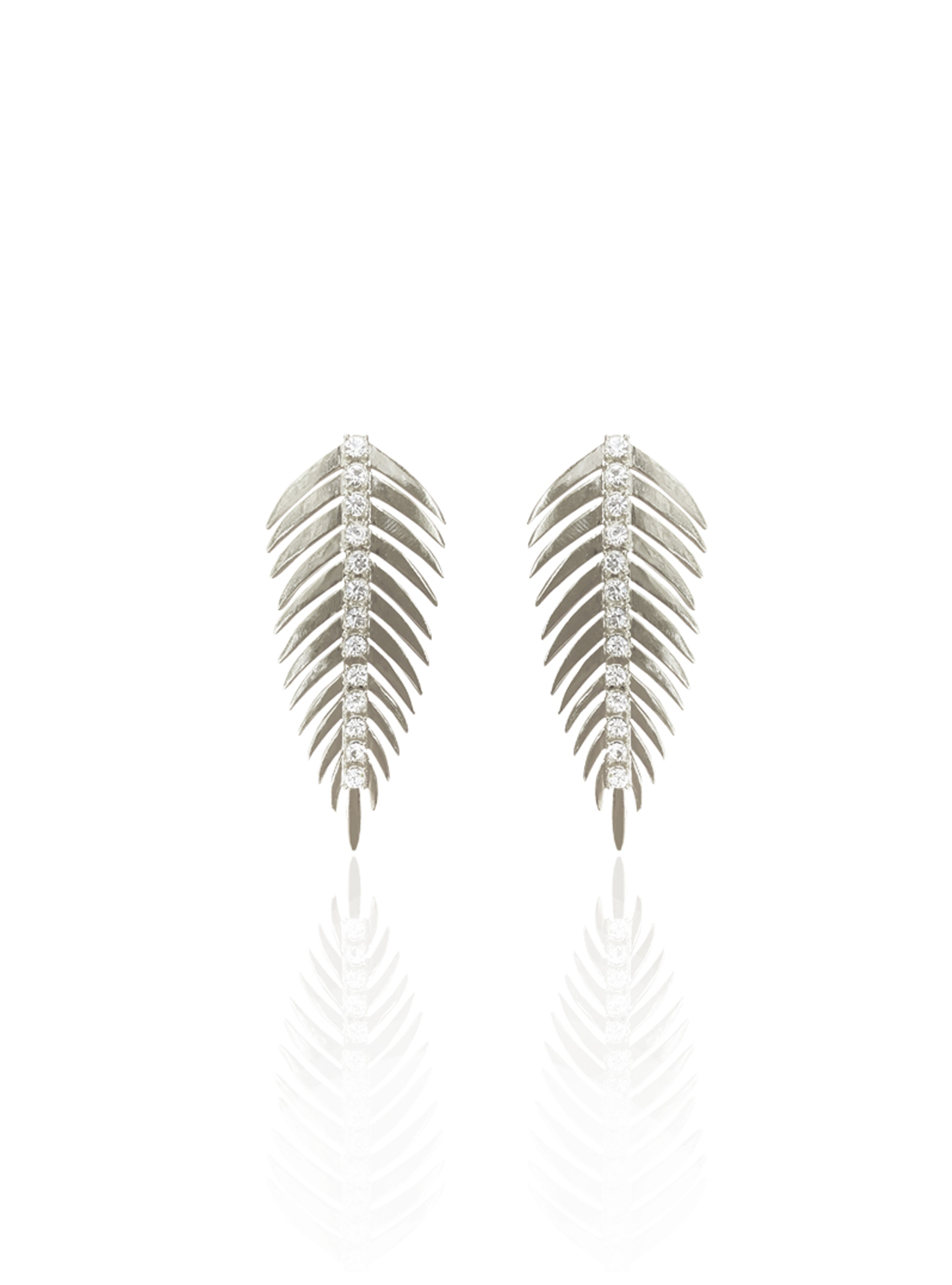 MINI ELLISE EARRINGS SILVER