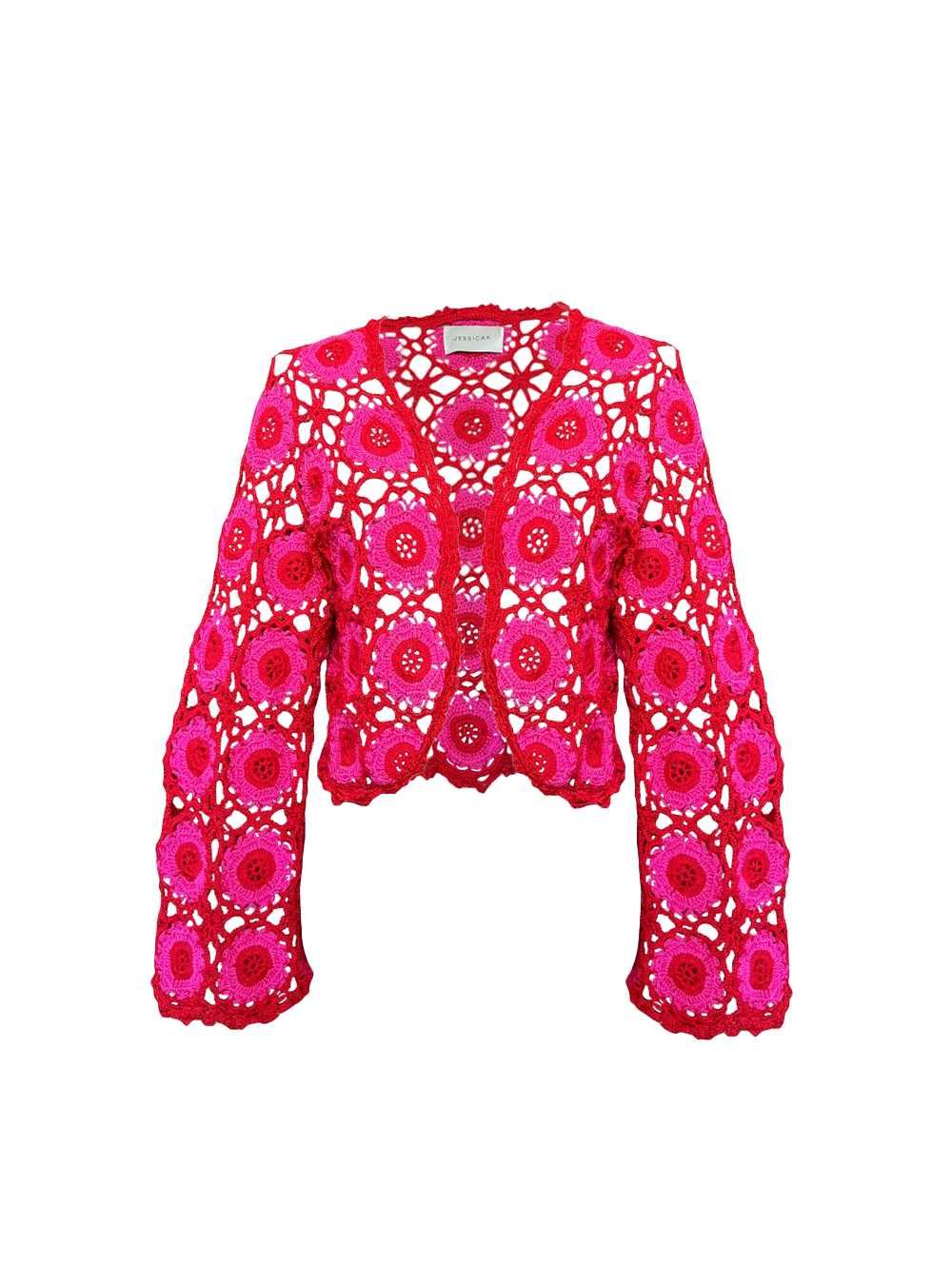 FLORA CARDIGAN RED